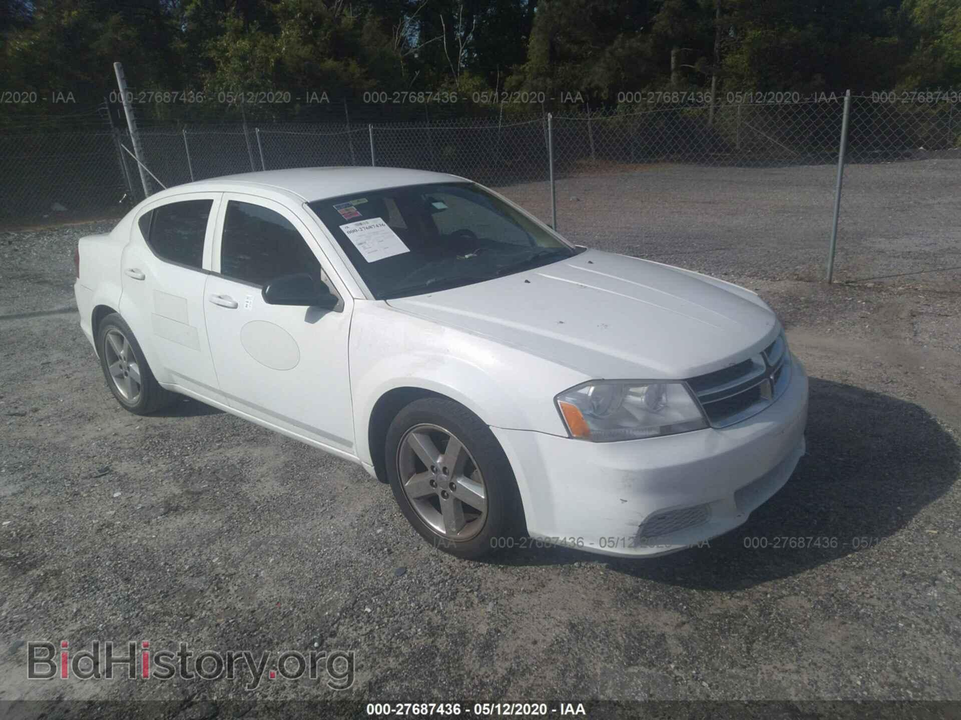 Photo 1C3CDZAB3DN610591 - DODGE AVENGER 2013