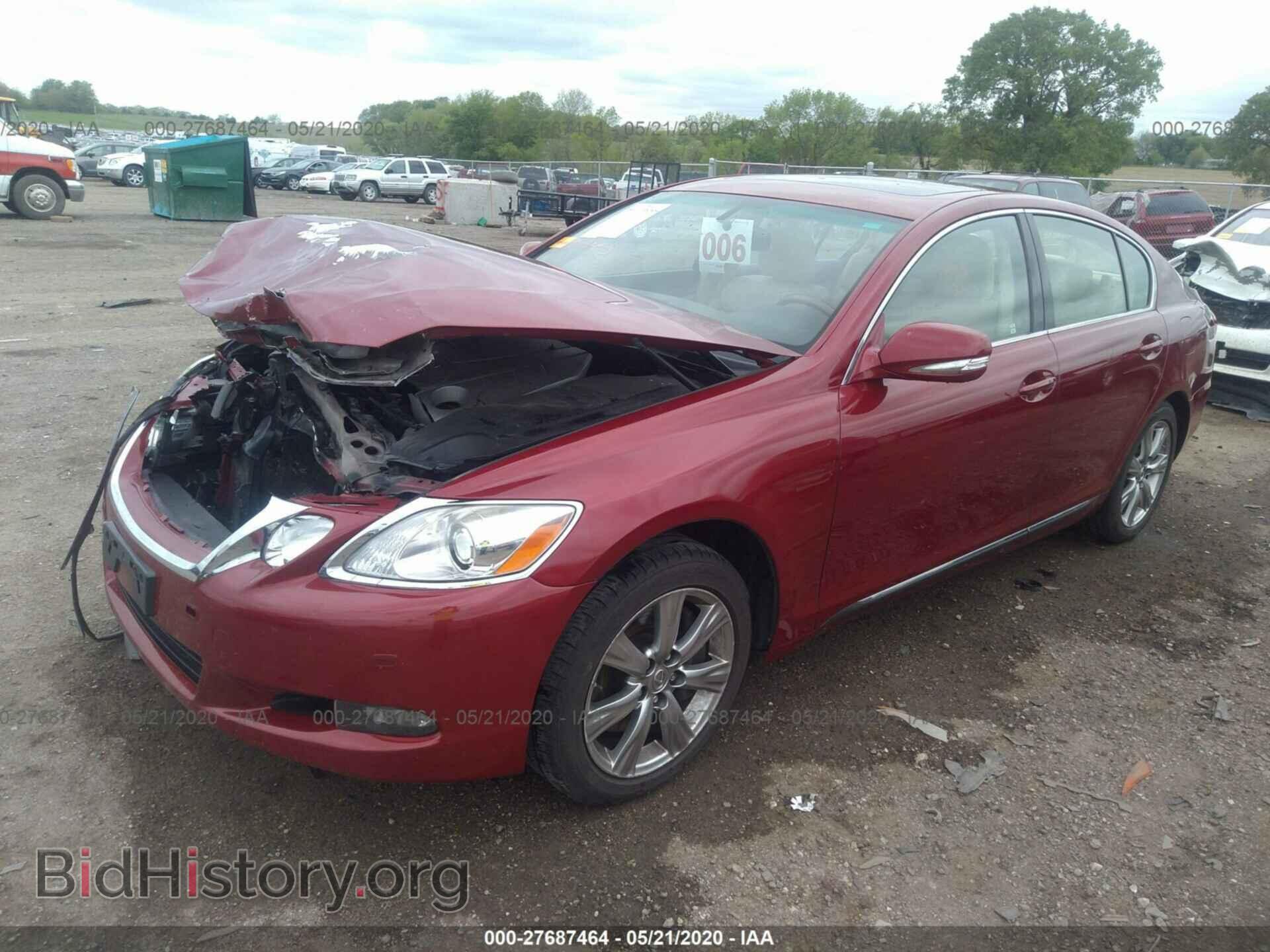 2011 LEXUS GS - VIN: JTHCE1KS3B0028184 - Фото 2