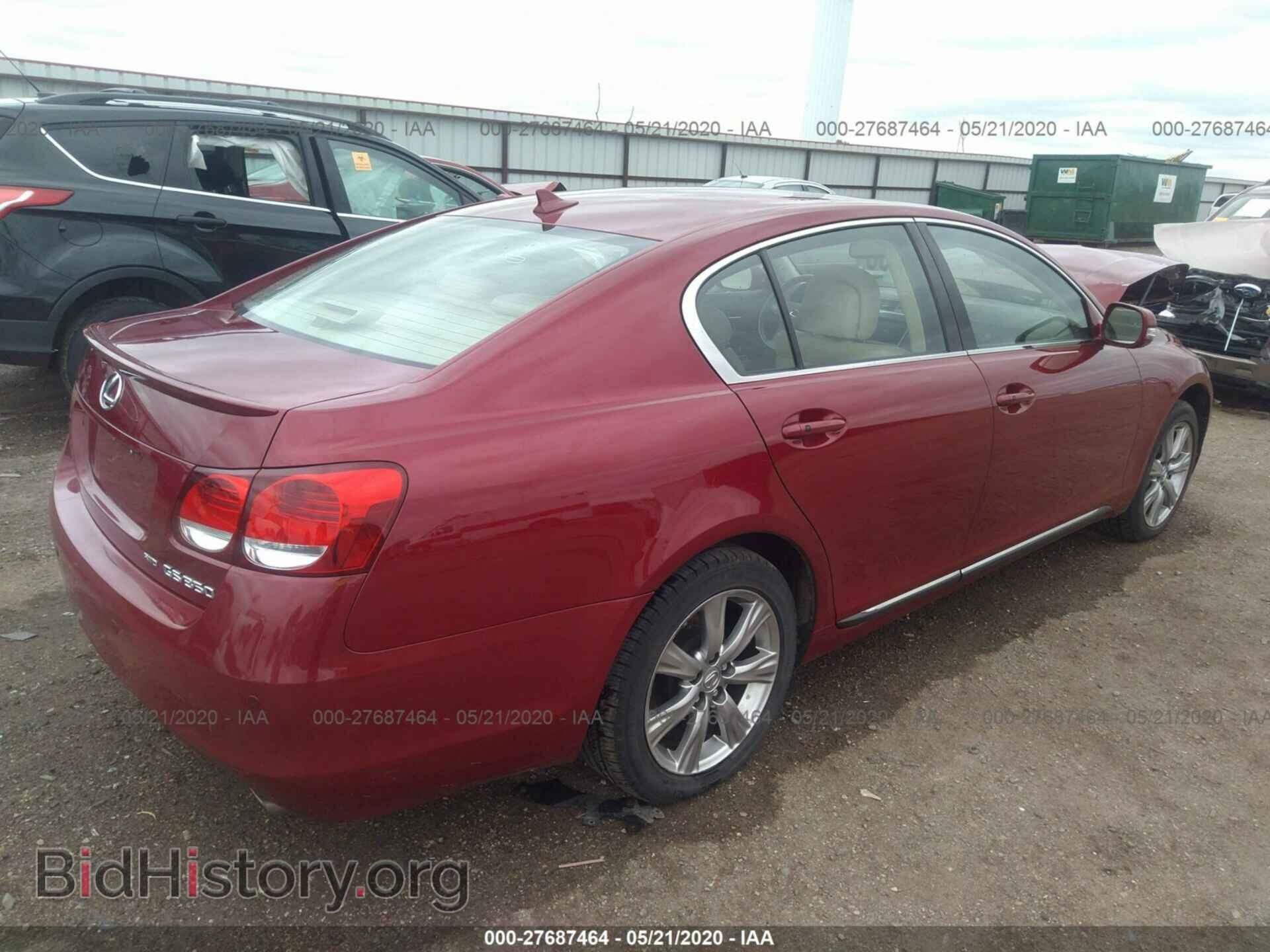 2011 LEXUS GS - VIN: JTHCE1KS3B0028184 - Фото 4