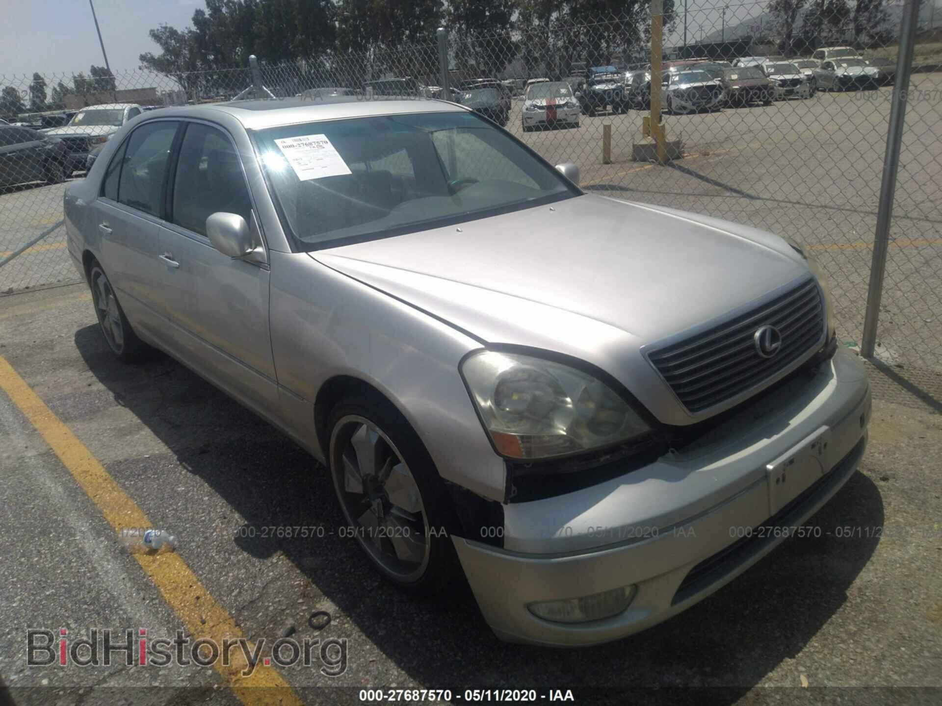 Photo JTHBN30F010010334 - LEXUS LS 2001