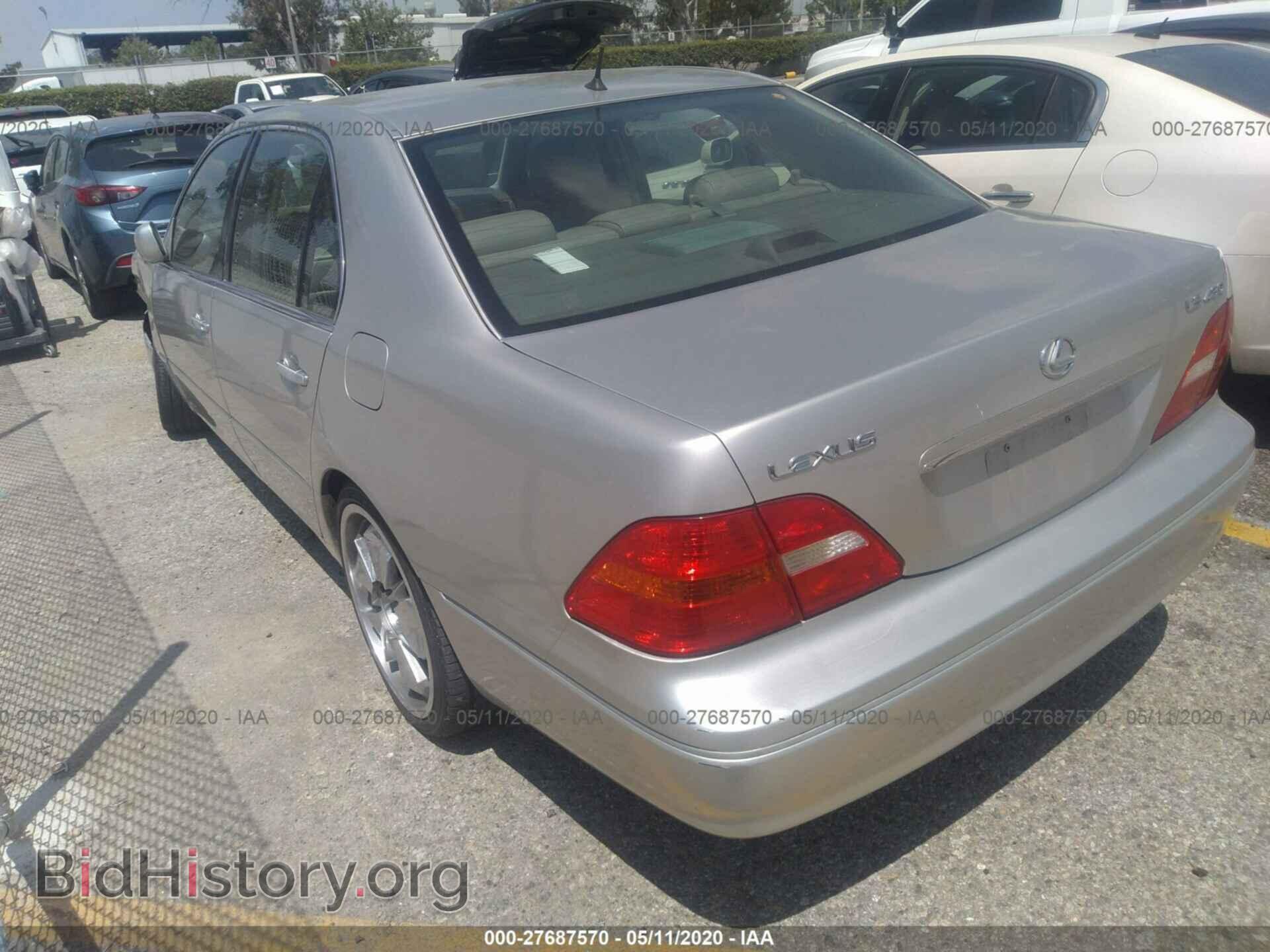 2001 LEXUS LS - VIN: JTHBN30F010010334 - Photo 3
