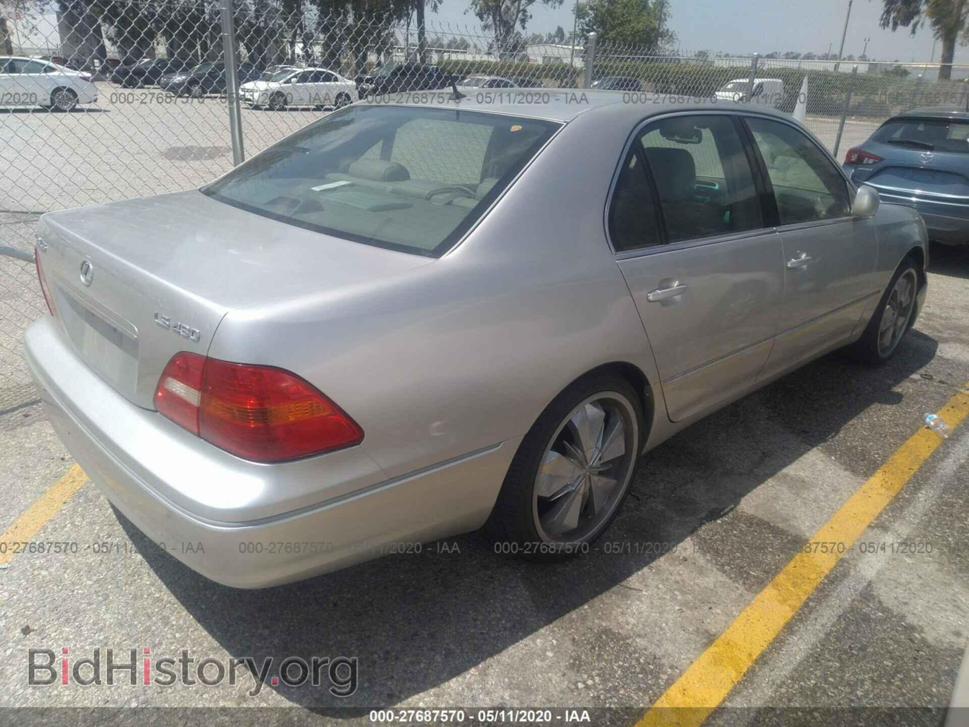 2001 LEXUS LS - VIN: JTHBN30F010010334 - Photo 4
