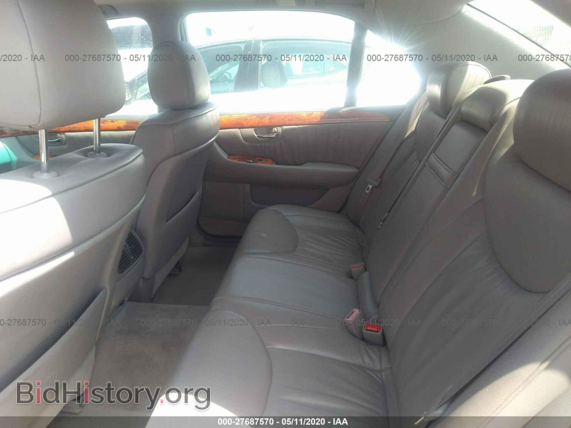 2001 LEXUS LS - VIN: JTHBN30F010010334 - Photo 8