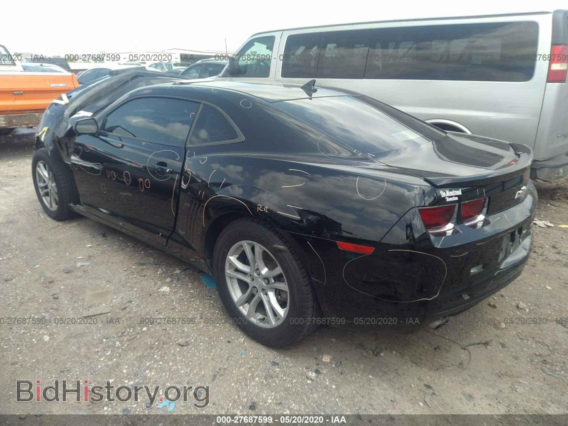 2013 CHEVROLET CAMARO - VIN: 2G1FB1E36D9207297 - Фото 3