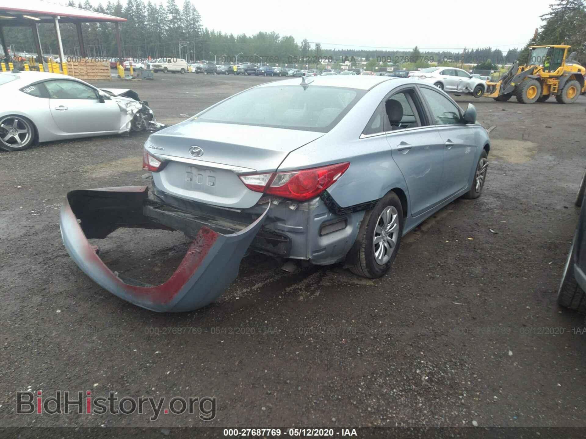 2012 HYUNDAI SONATA - VIN: 5NPEB4AC5CH454249 - Фото 4