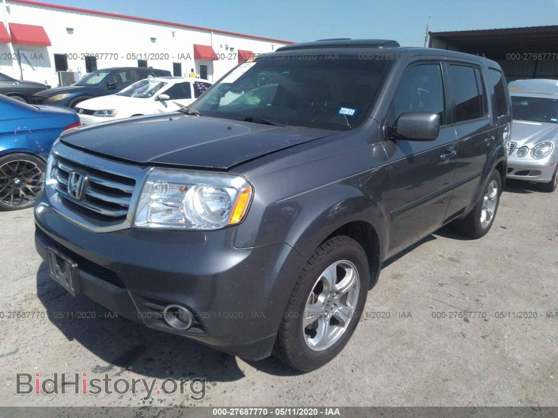 2012 HONDA PILOT - VIN: 5FNYF3H53CB020073 - Фото 2