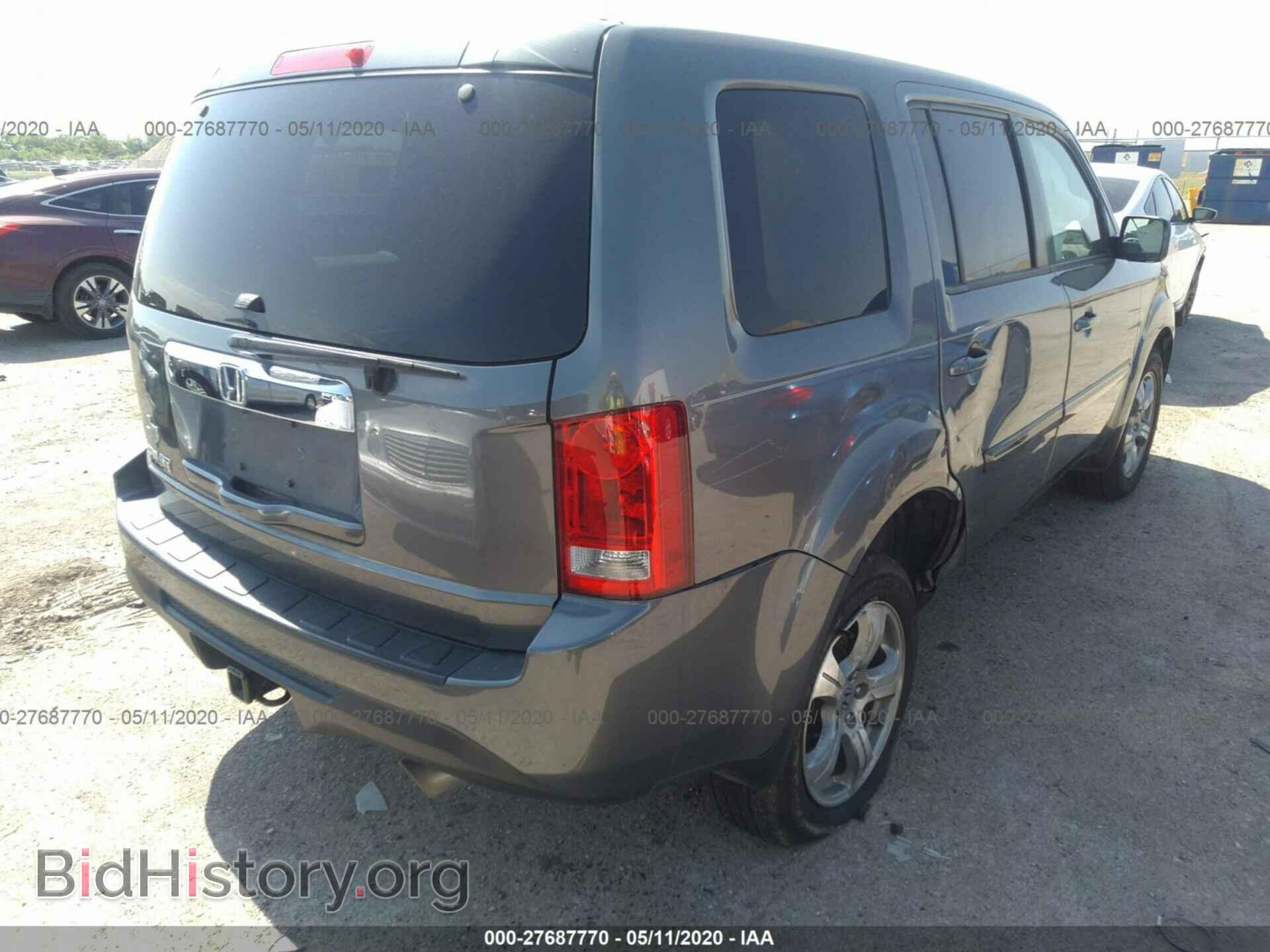 2012 HONDA PILOT - VIN: 5FNYF3H53CB020073 - Фото 4