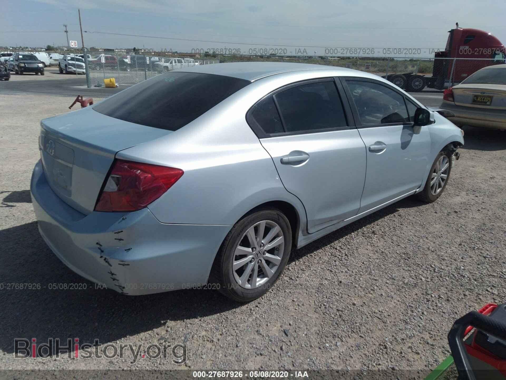 2012 HONDA CIVIC - VIN: 2HGFB2F80CH593485 - Photo 4