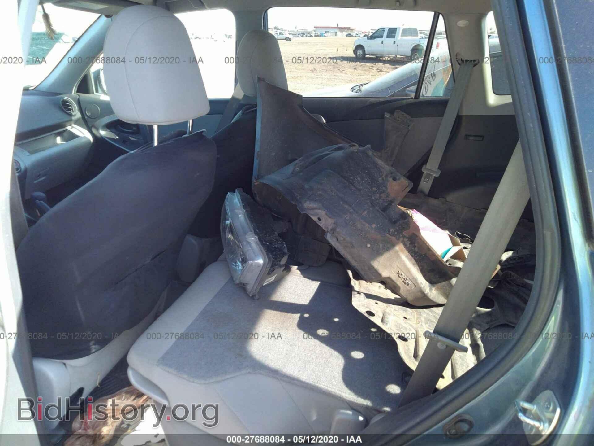 2012 TOYOTA RAV4 - VIN: 2T3BF4DV9CW247697 - Фото 8