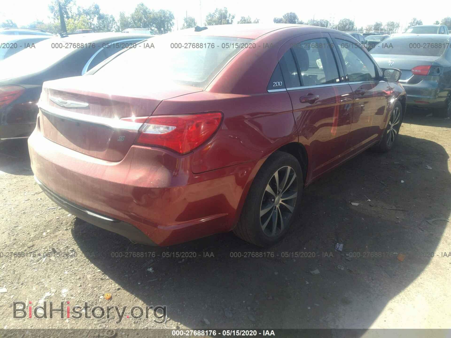 2012 CHRYSLER 200 - VIN: 1C3CCBBG3CN258003 - Photo 4