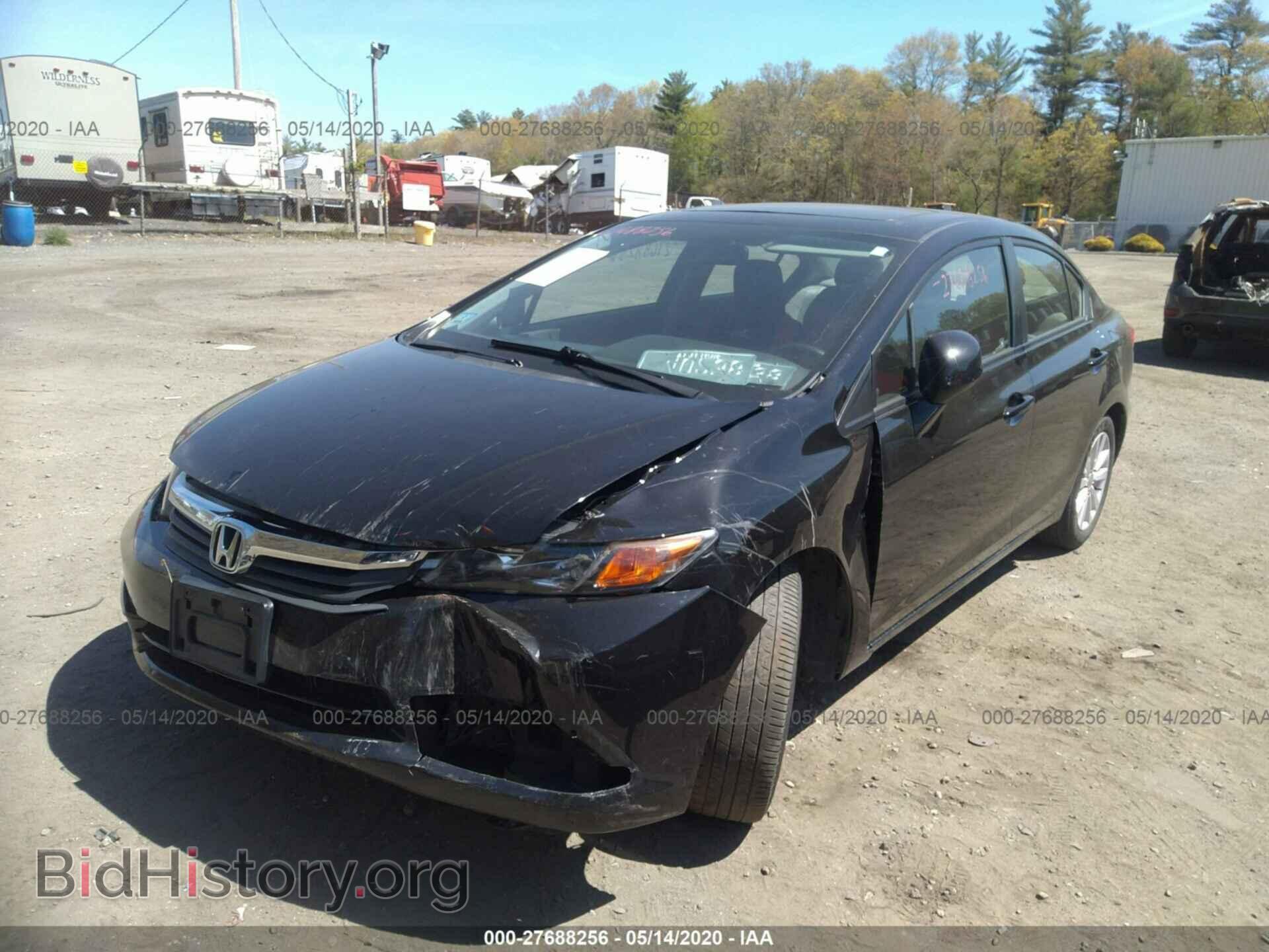 2012 HONDA CIVIC - VIN: 2HGFB2F83CH577507 - Photo 2