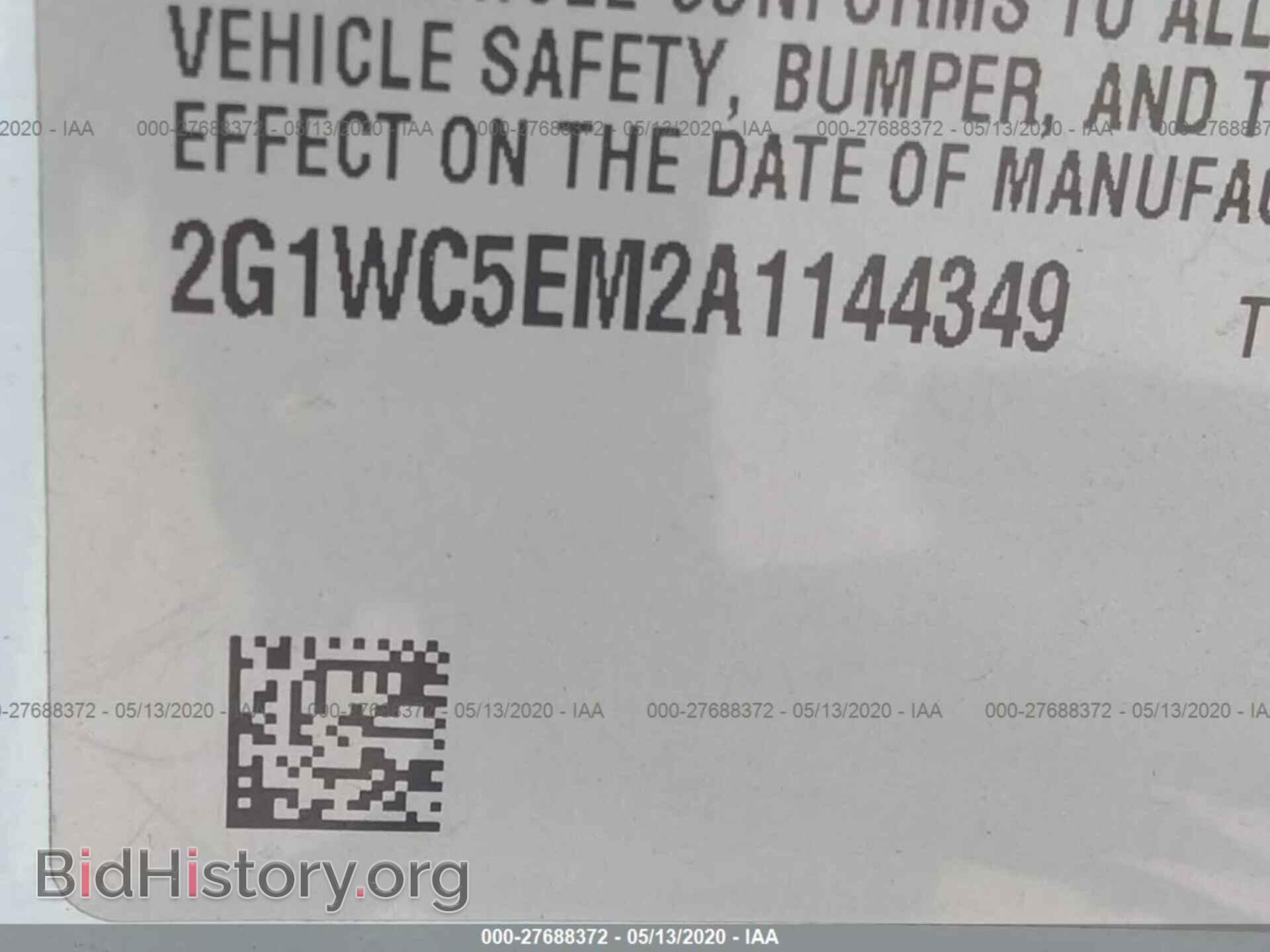 2010 CHEVROLET IMPALA - VIN: 2G1WC5EM2A1144349 - Фото 9