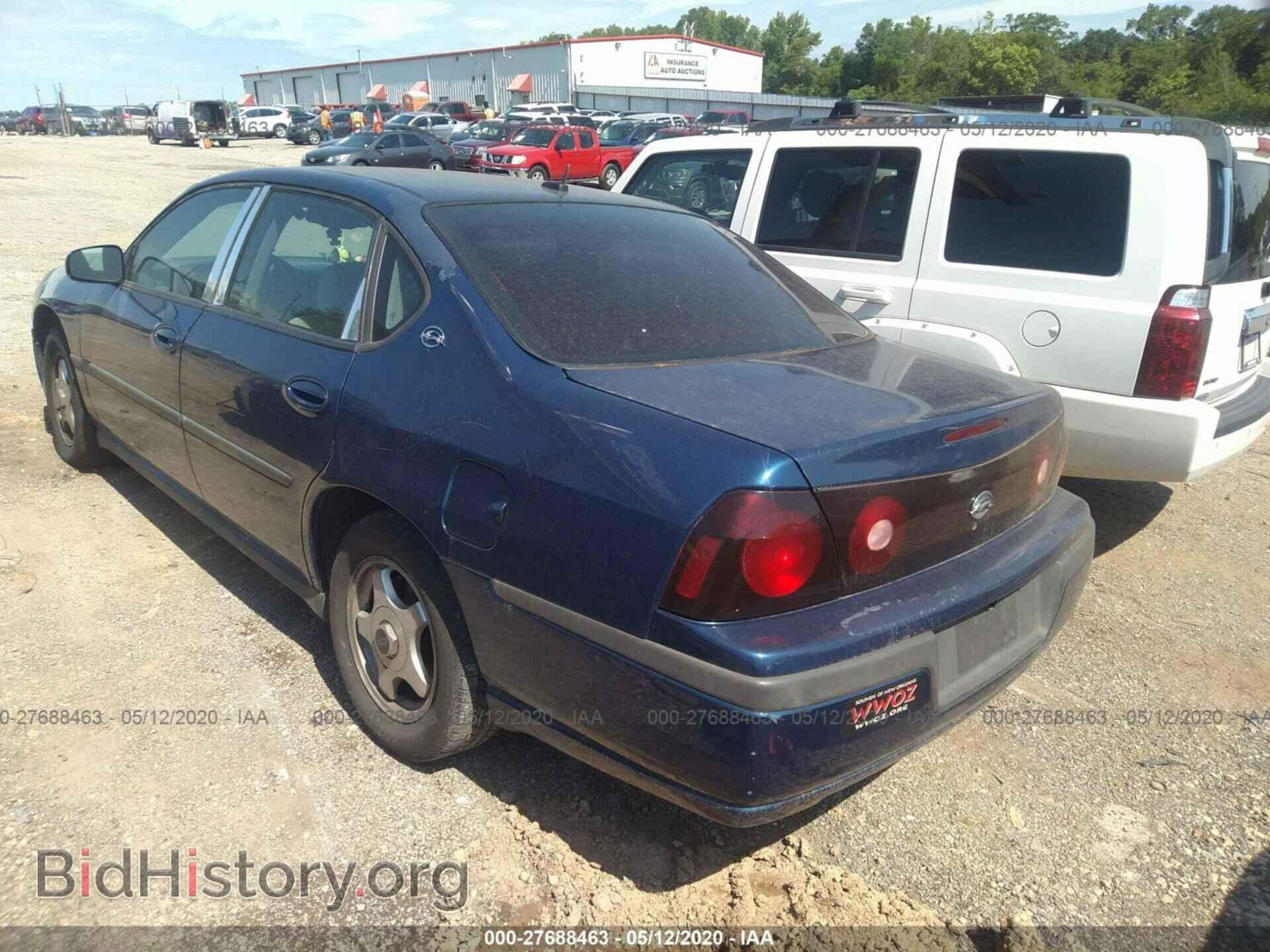 2005 CHEVROLET IMPALA - VIN: 2G1WF52E859128703 - Фото 3