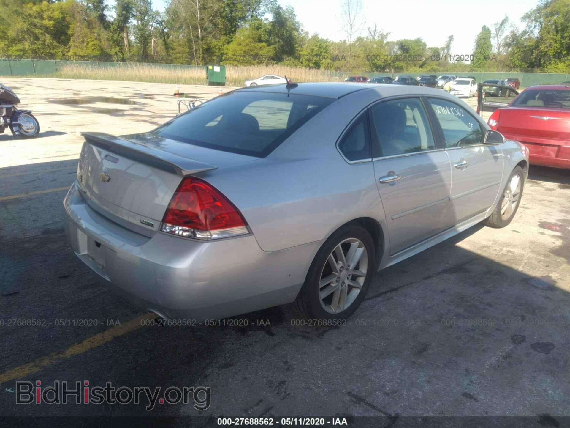 2013 CHEVROLET IMPALA - VIN: 2G1WC5E37D1230803 - Фото 4