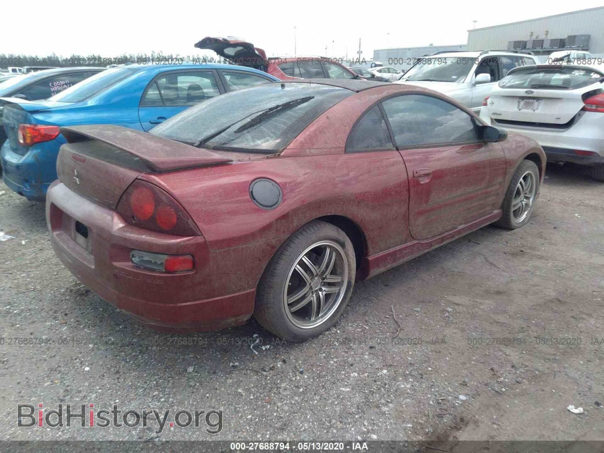 2000 MITSUBISHI ECLIPSE - VIN: 4A3AC54L7YE146775 - Photo 4