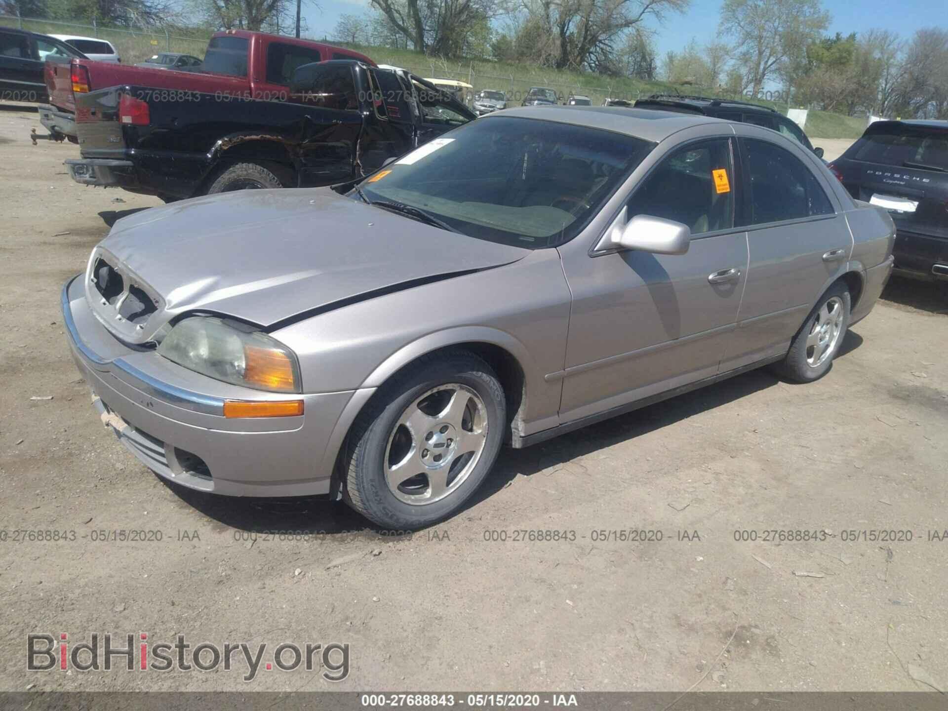 2002 LINCOLN LS - VIN: 1LNHM86S82Y607133 - Photo 2