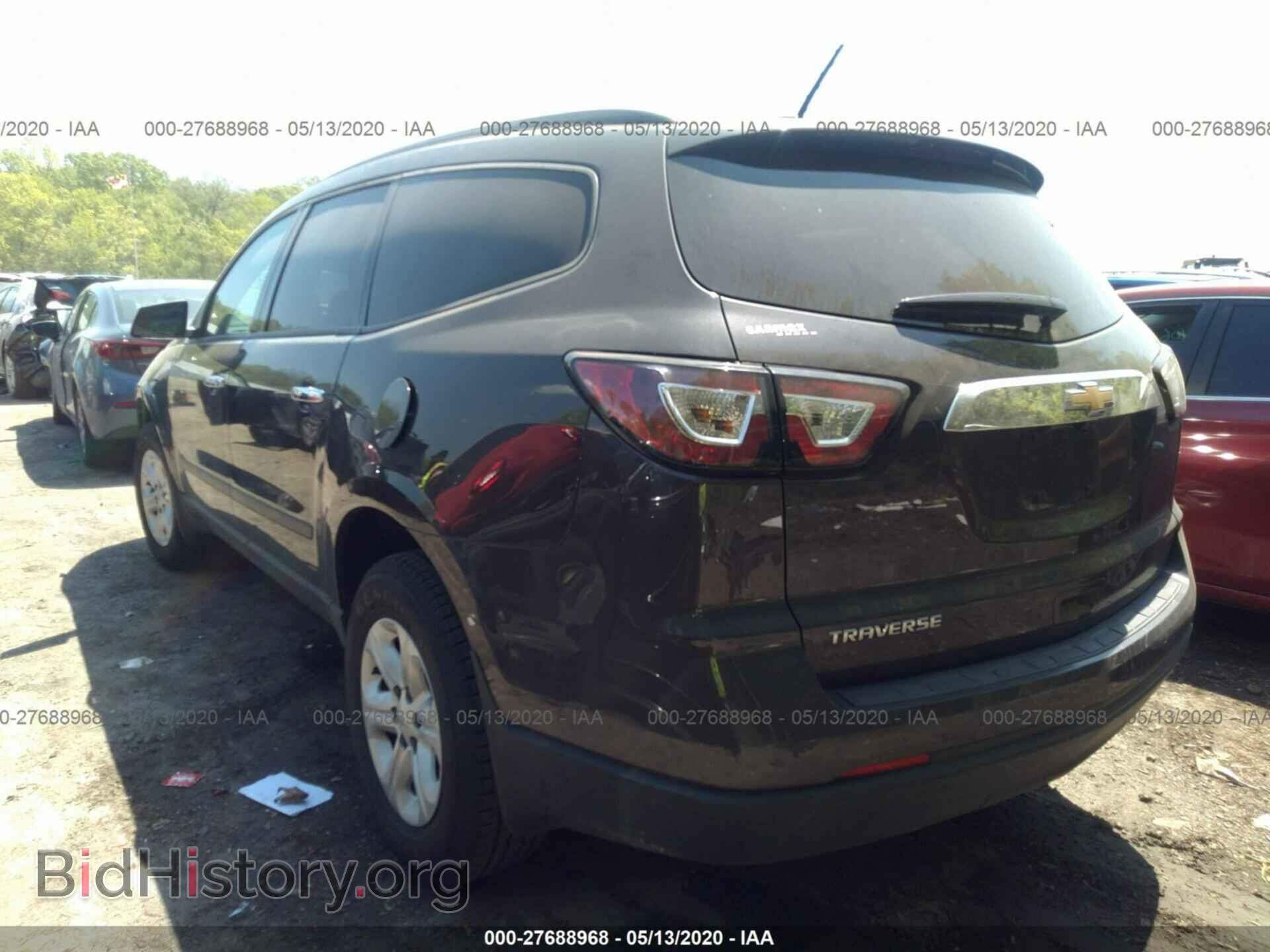 2017 CHEVROLET TRAVERSE - VIN: 1GNKRFKD1HJ312567 - Фото 3