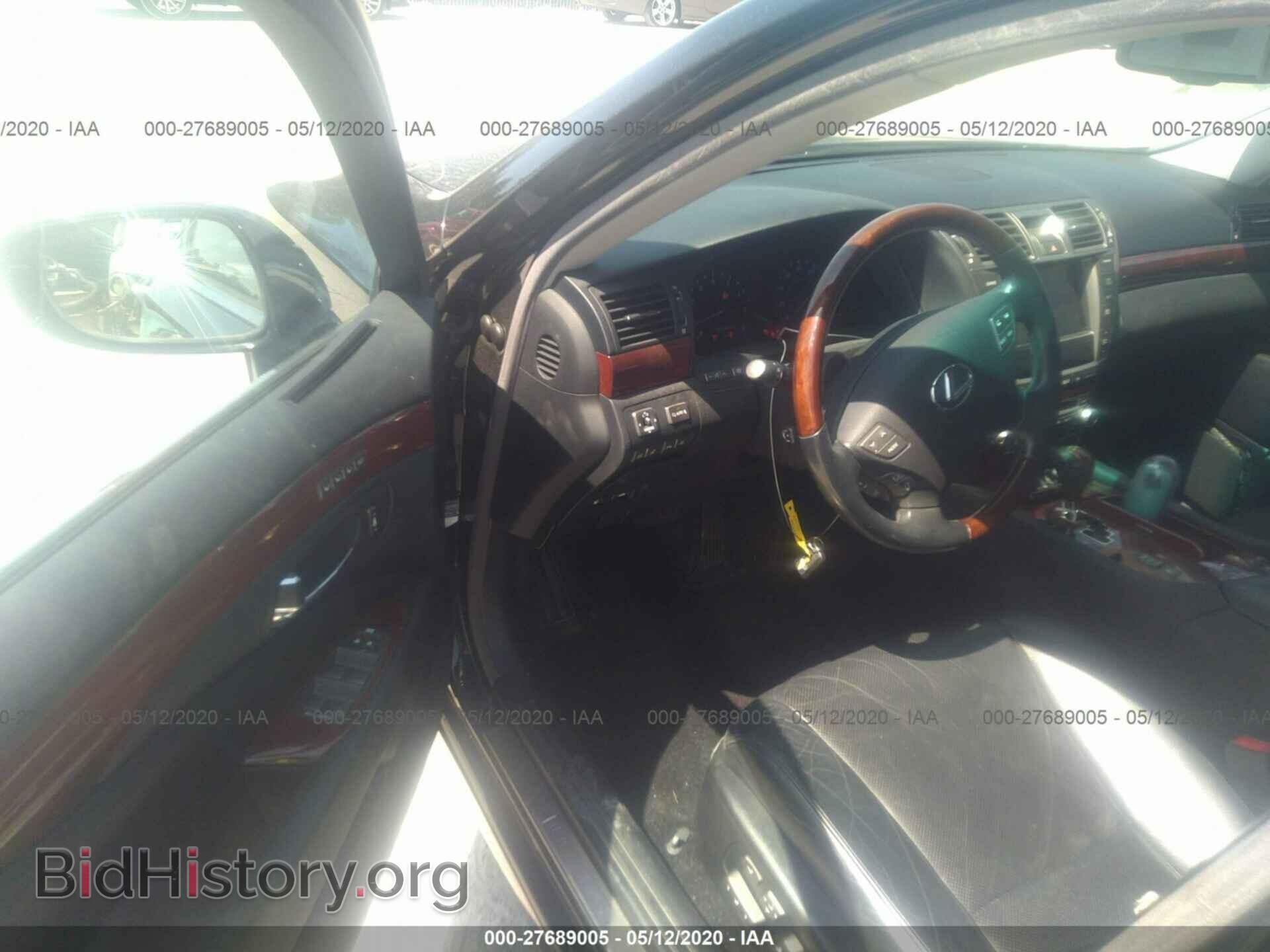 2011 LEXUS LS - VIN: JTHBL5EF0B5107449 - Фото 5