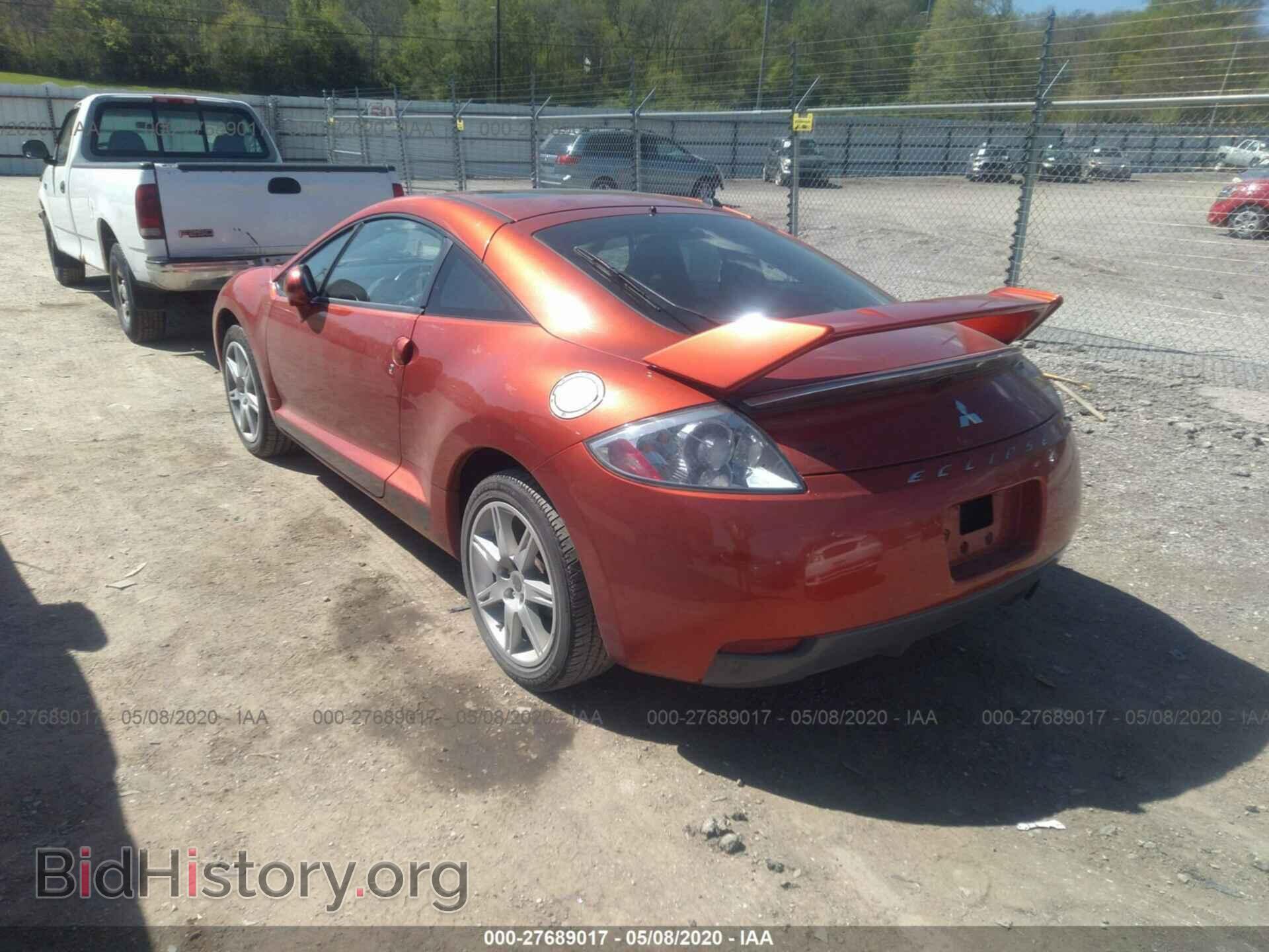 2008 MITSUBISHI ECLIPSE - VIN: 4A3AK64F08E024181 - Фото 3