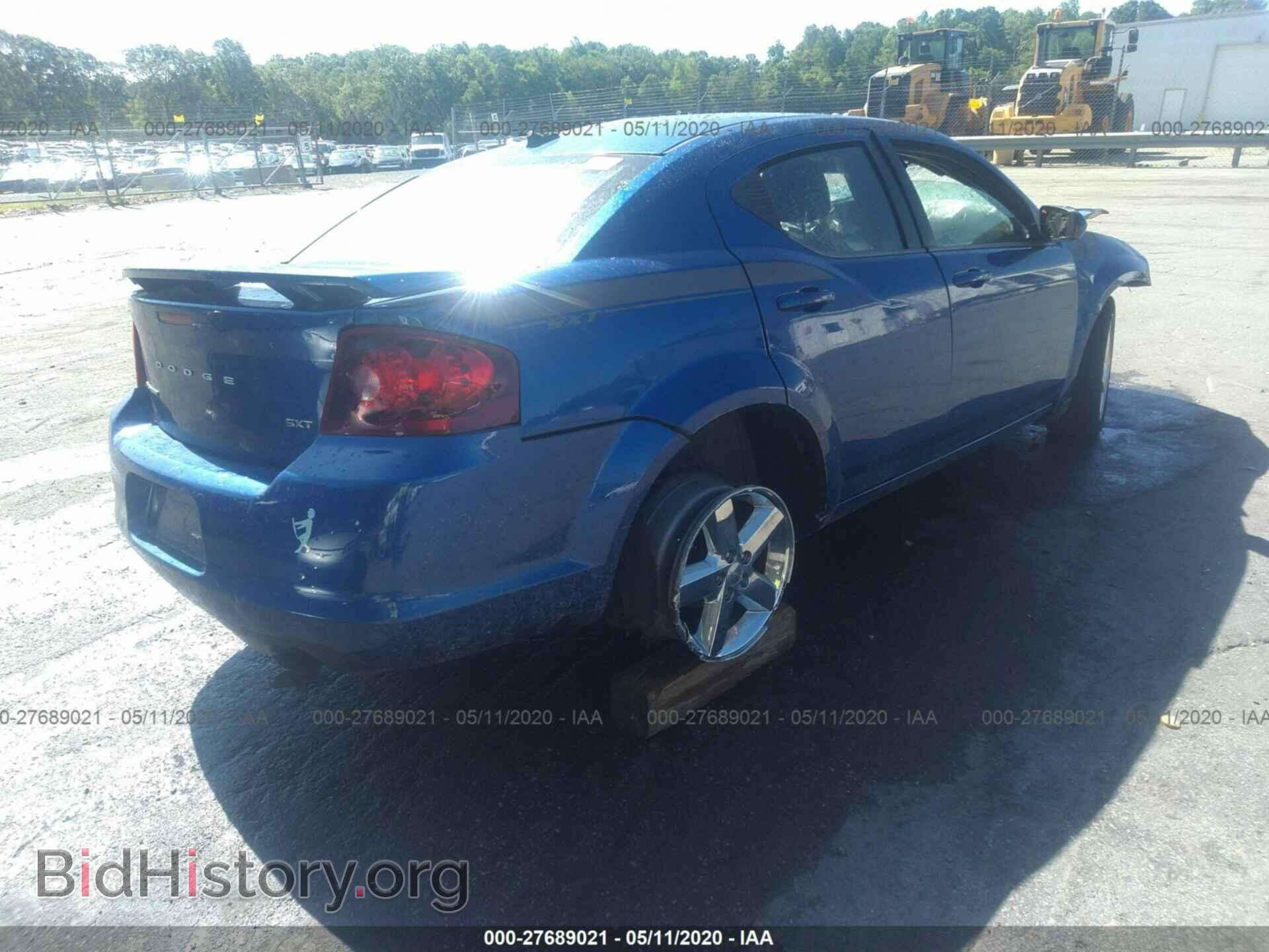 2012 DODGE AVENGER - VIN: 1C3CDZEG0CN215207 - Фото 4