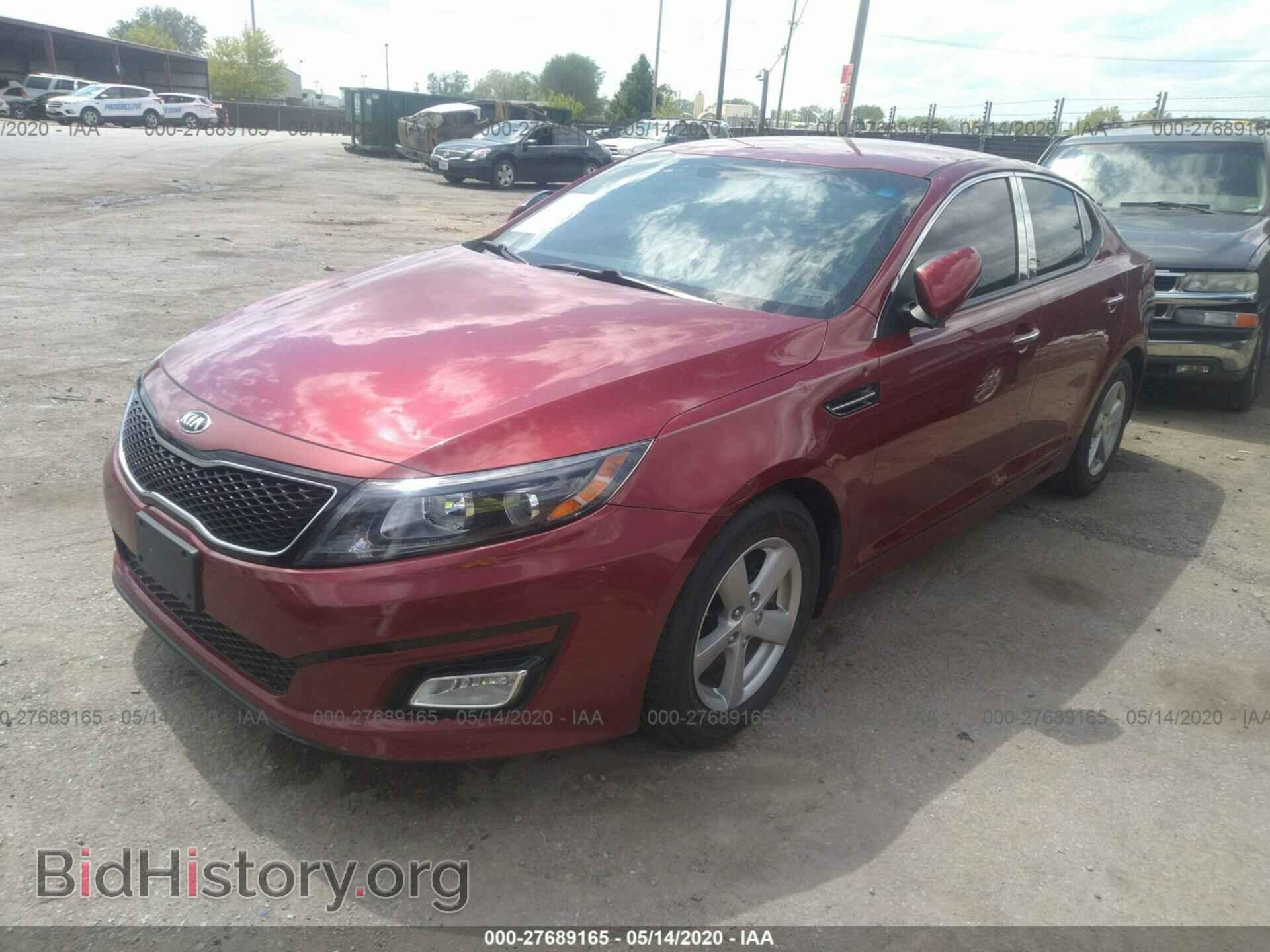 2014 KIA OPTIMA - VIN: 5XXGM4A78EG332845 - Фото 2