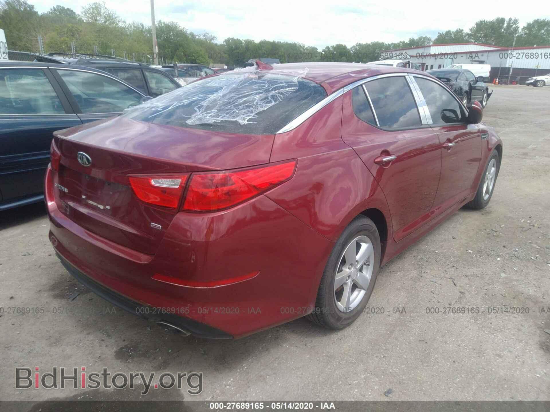 2014 KIA OPTIMA - VIN: 5XXGM4A78EG332845 - Фото 4