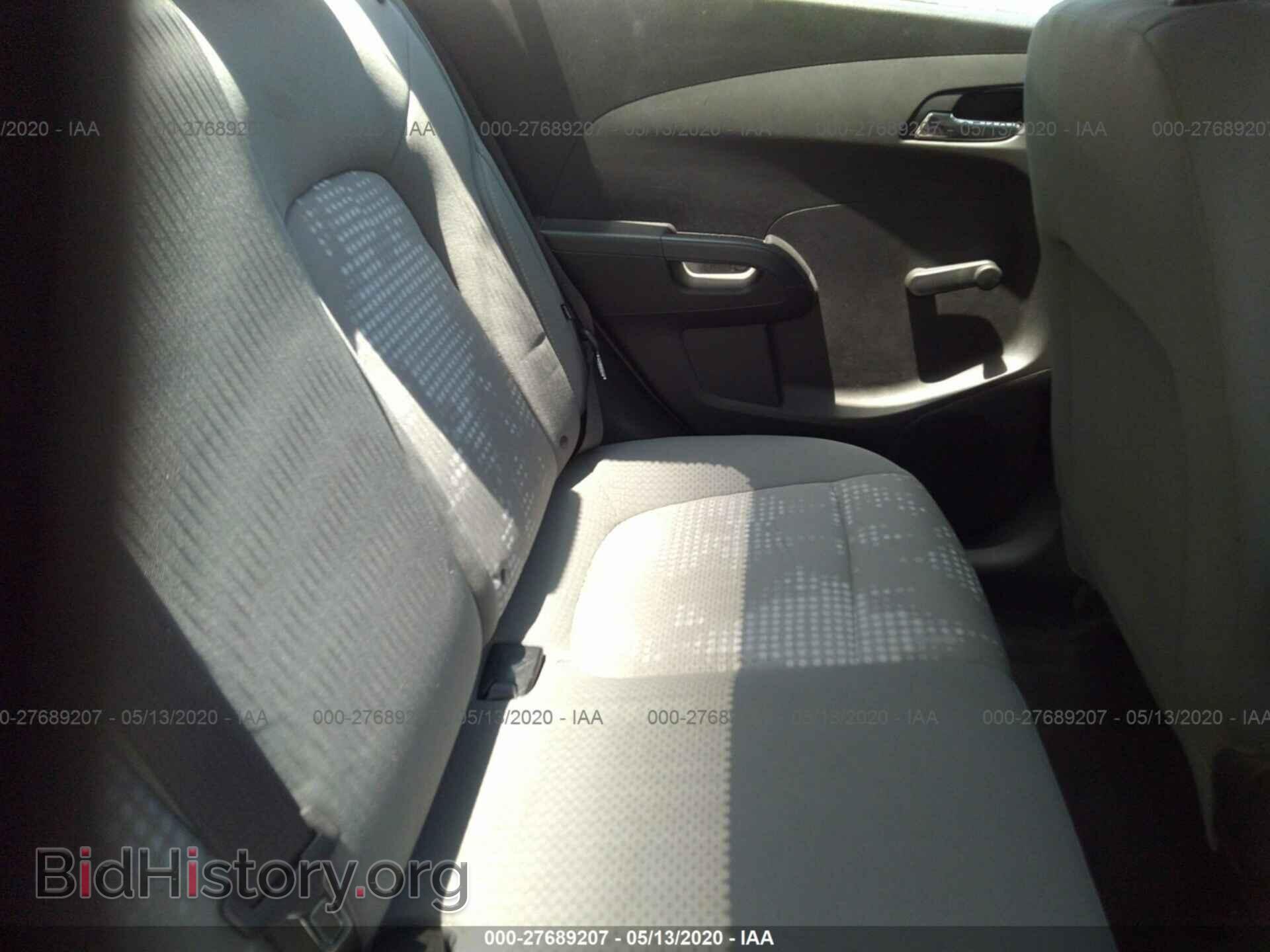 2012 CHEVROLET SONIC - VIN: 1G1JA5SH0C4206541 - Фото 8