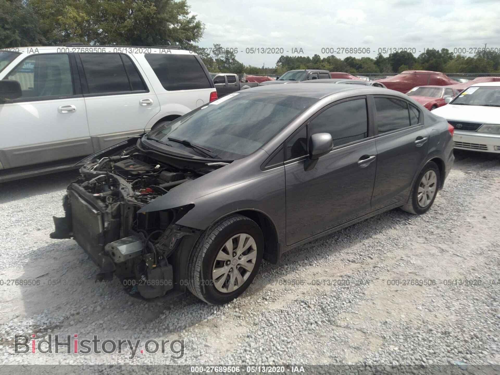 2012 HONDA CIVIC - VIN: 19XFB2F58CE054838 - Photo 2