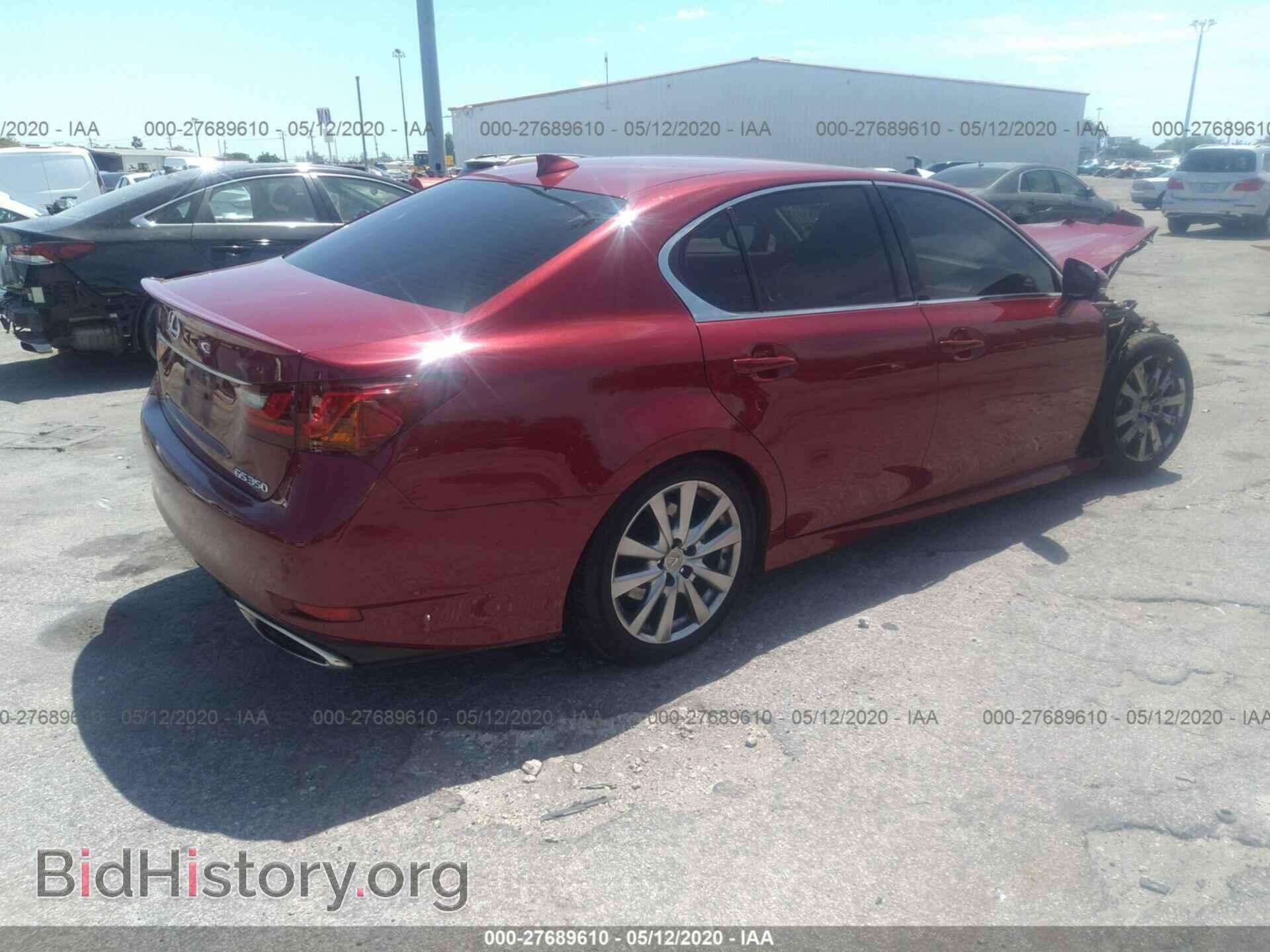 2015 LEXUS GS - VIN: JTHBE1BL2FA006004 - Фото 4