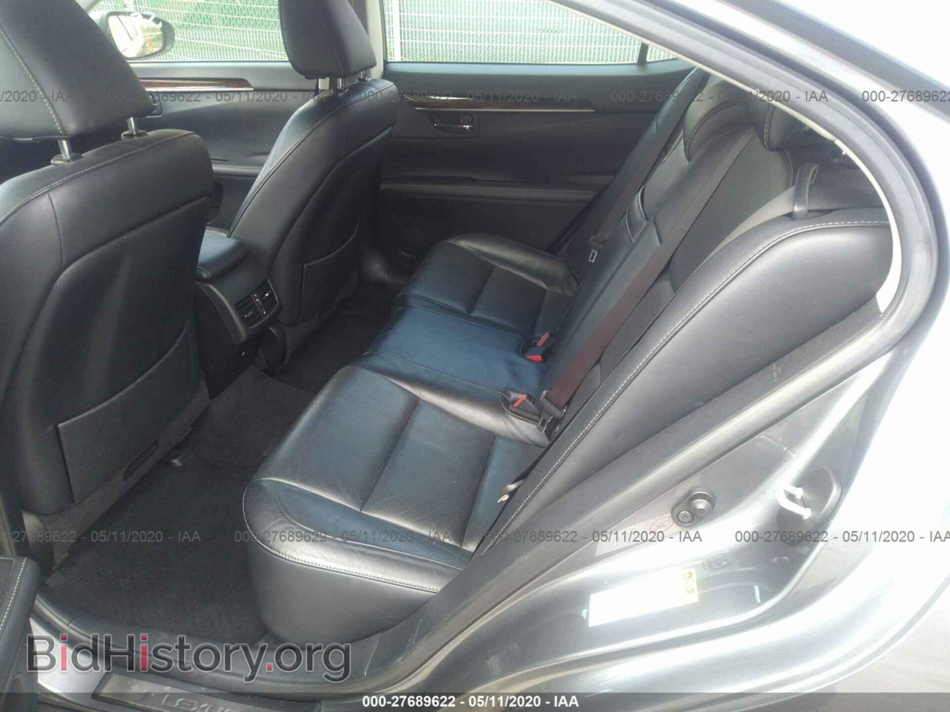 2013 LEXUS ES - VIN: JTHBK1GG1D2070451 - Photo 8