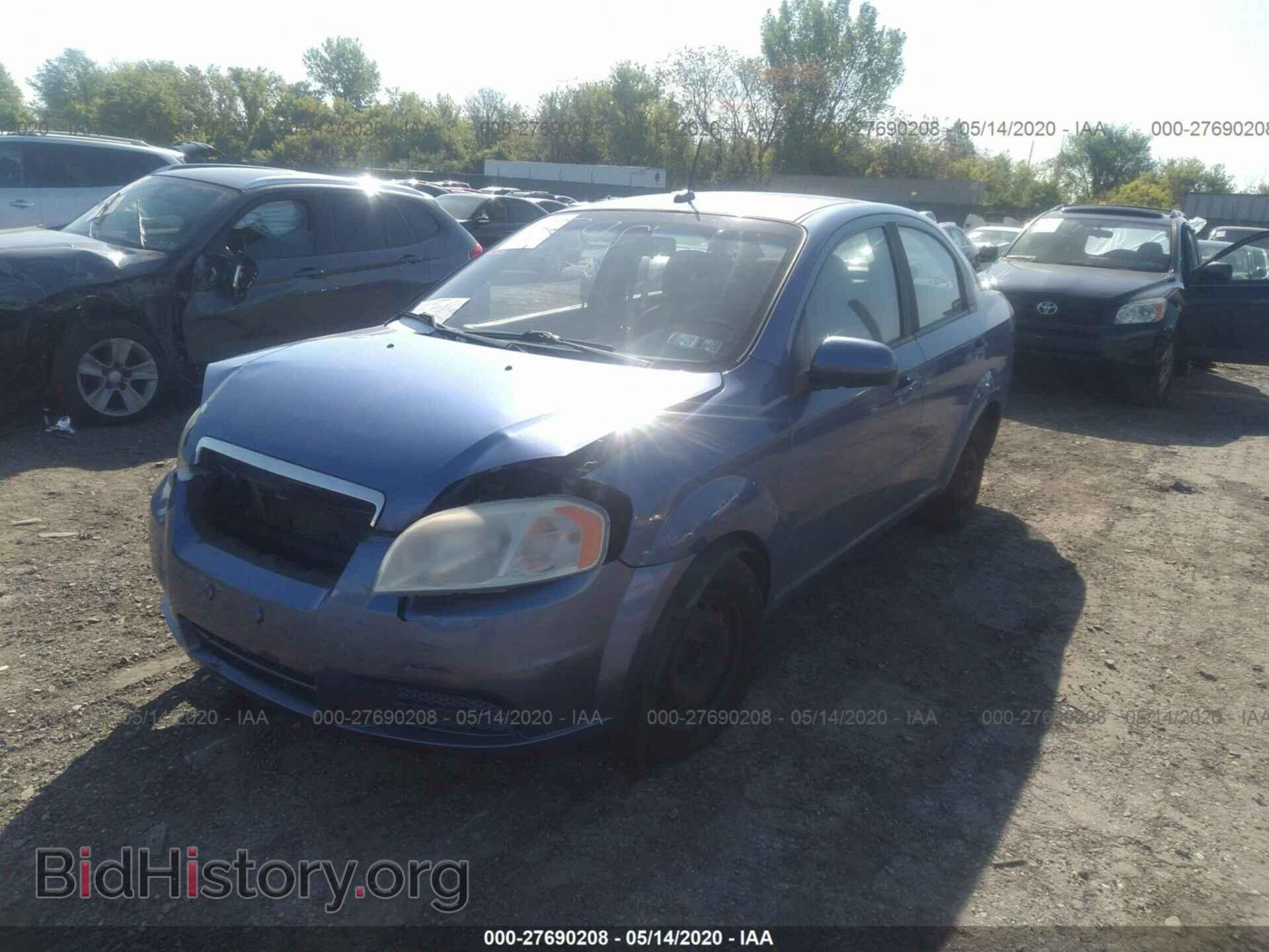 2009 CHEVROLET AVEO - VIN: KL1TD56E89B627376 - Фото 2