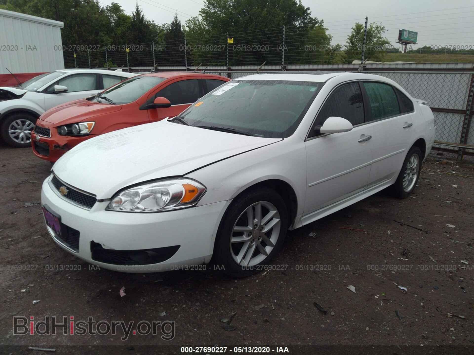 2012 CHEVROLET IMPALA - VIN: 2G1WC5E3XC1149230 - Фото 2