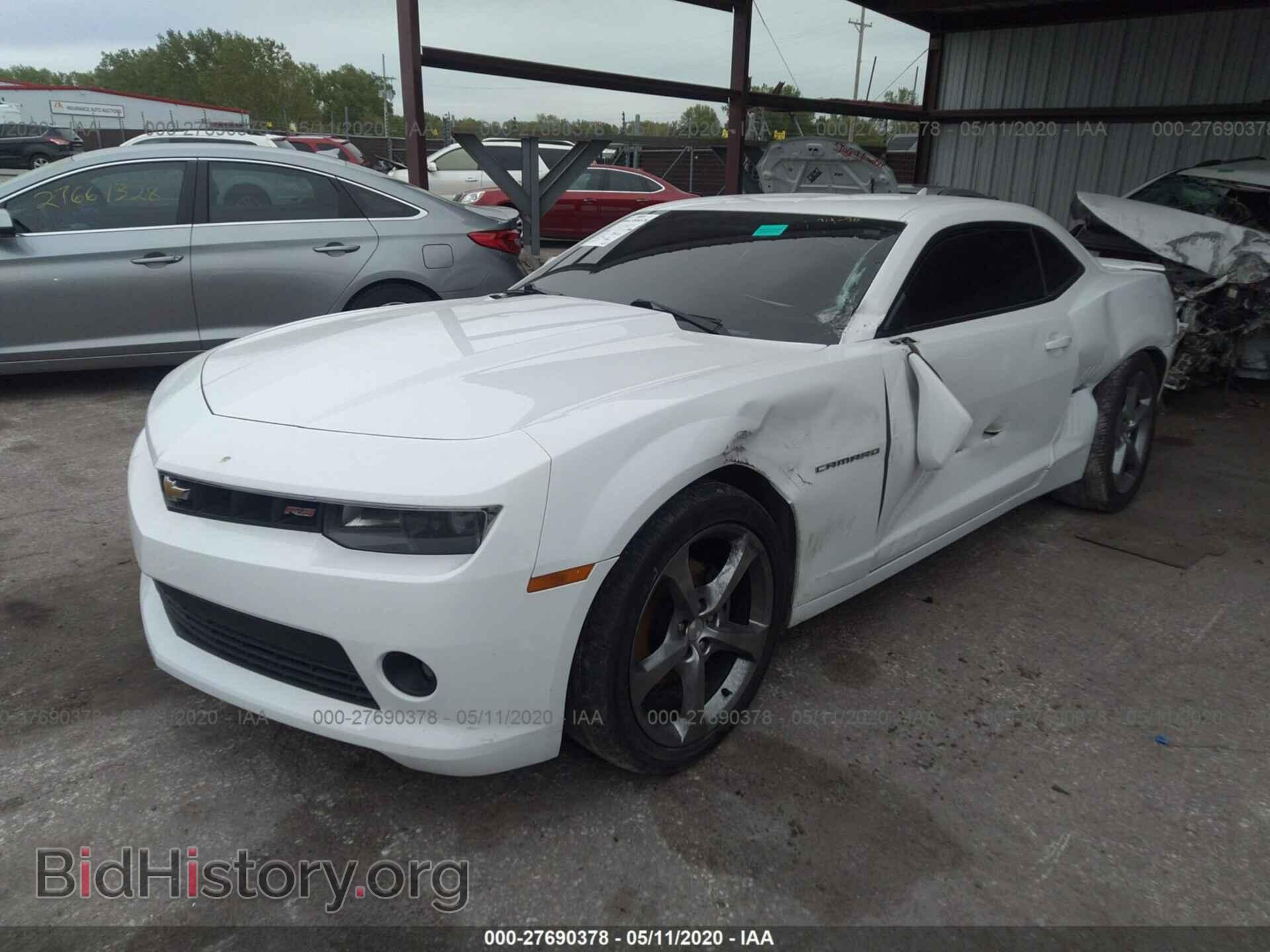 2014 CHEVROLET CAMARO - VIN: 2G1FB1E31E9194332 - Фото 2