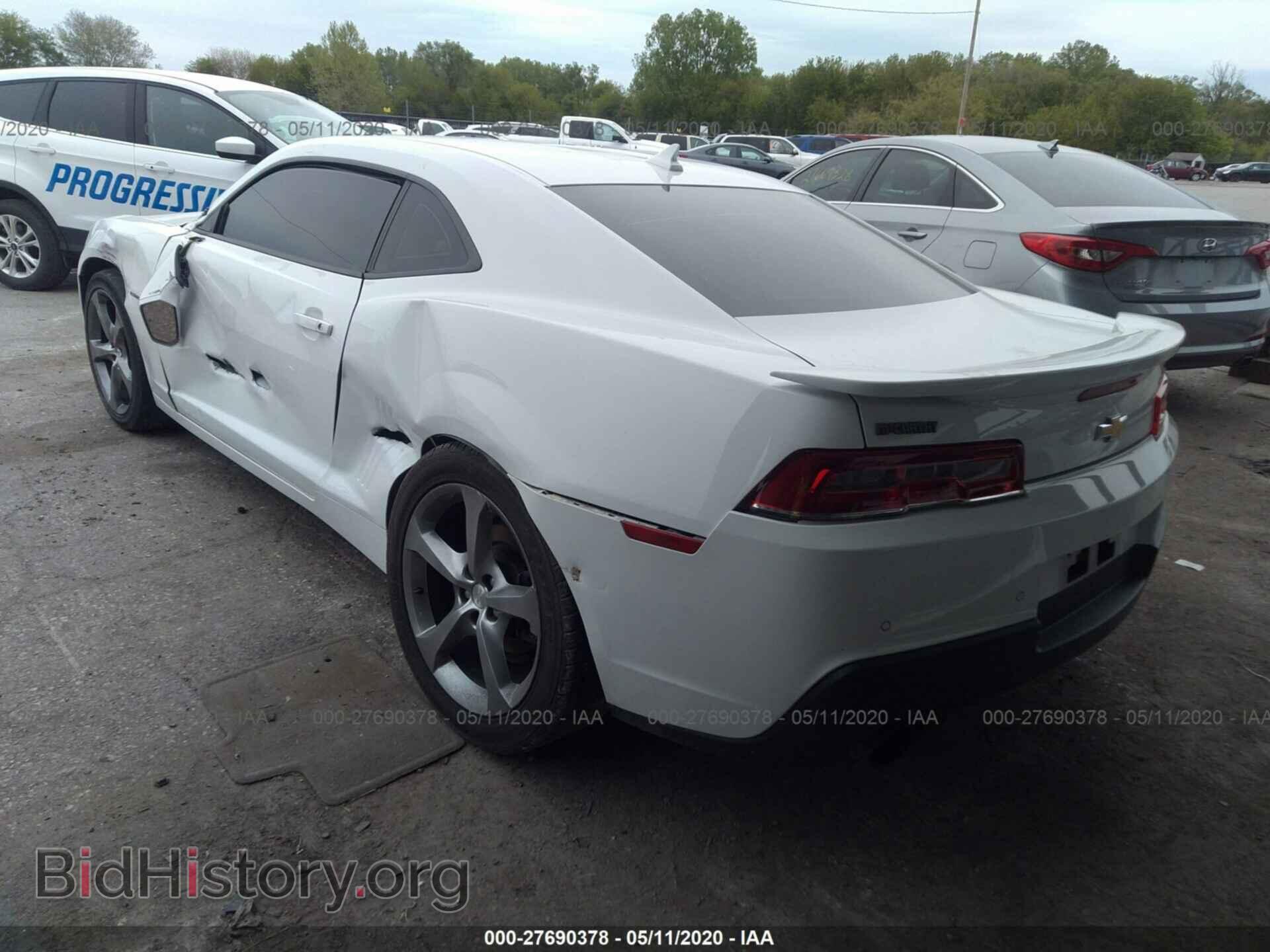 2014 CHEVROLET CAMARO - VIN: 2G1FB1E31E9194332 - Фото 3