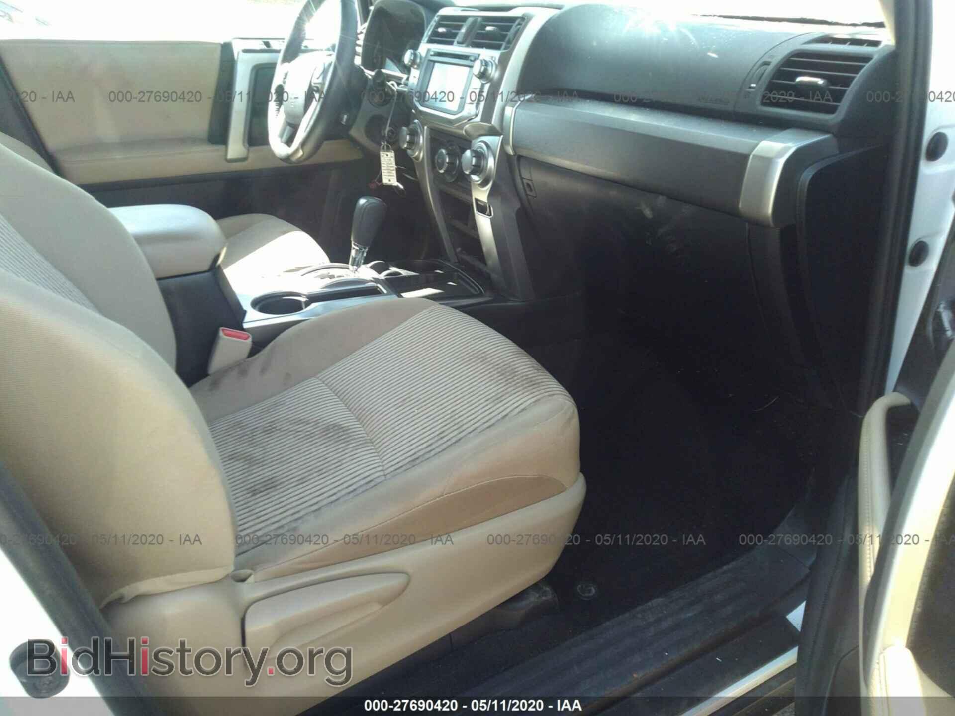2014 TOYOTA 4RUNNER - VIN: JTEZU5JR2E5073771 - Фото 5