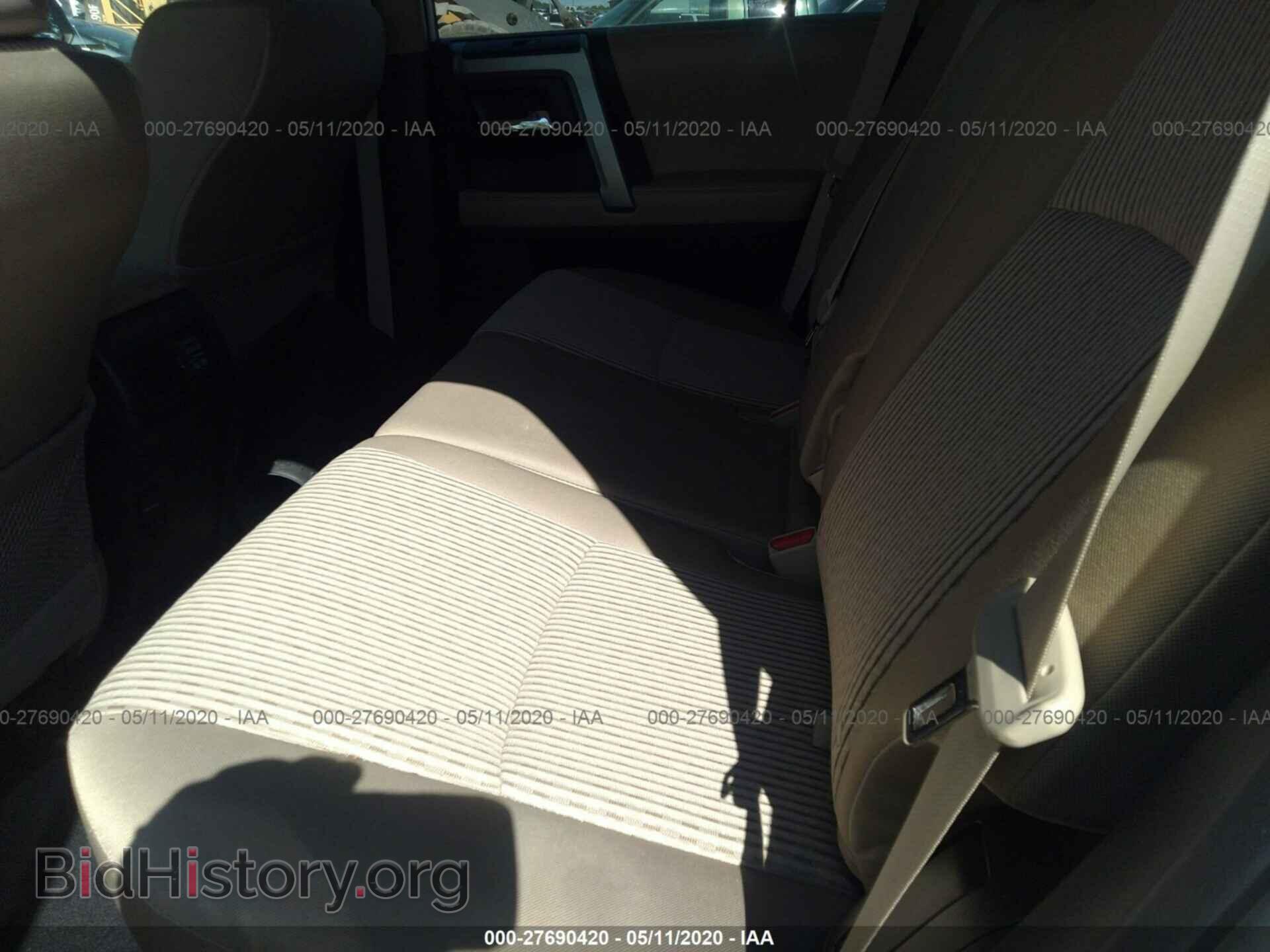 2014 TOYOTA 4RUNNER - VIN: JTEZU5JR2E5073771 - Фото 8
