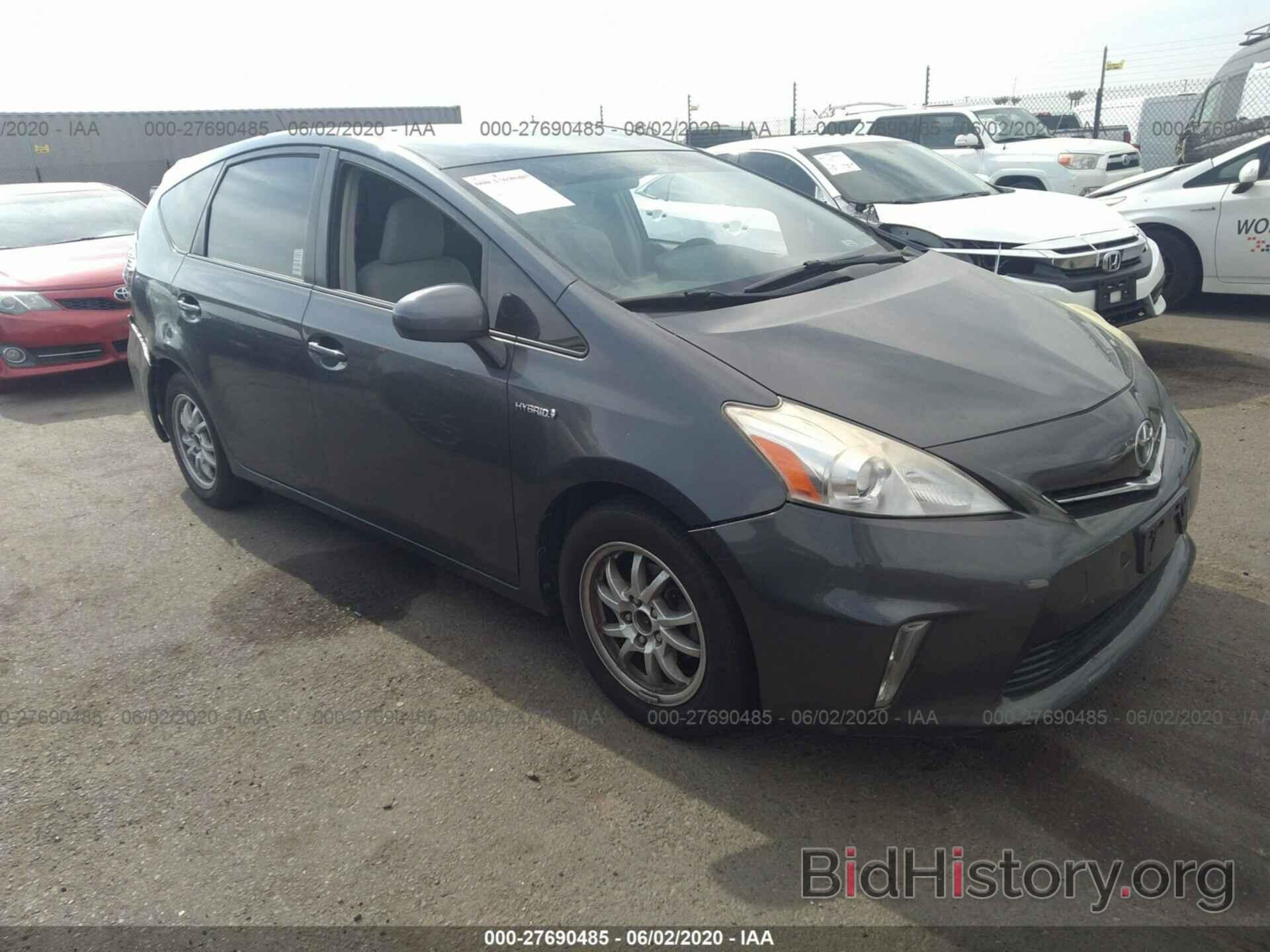 Photo JTDZN3EU9C3045284 - TOYOTA PRIUS V 2012