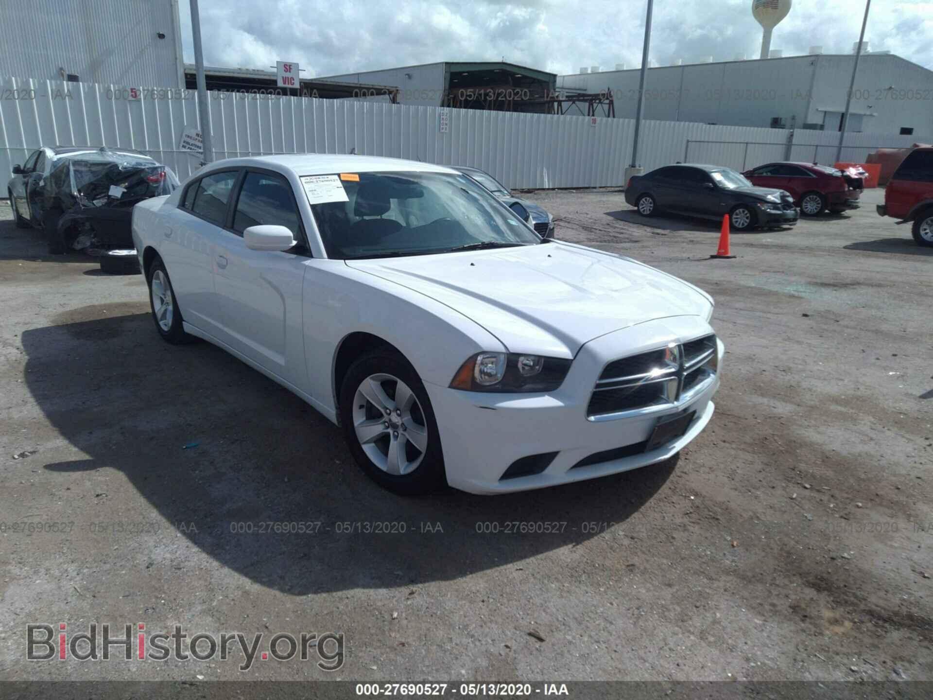 Photo 2C3CDXBG8EH340847 - DODGE CHARGER 2014