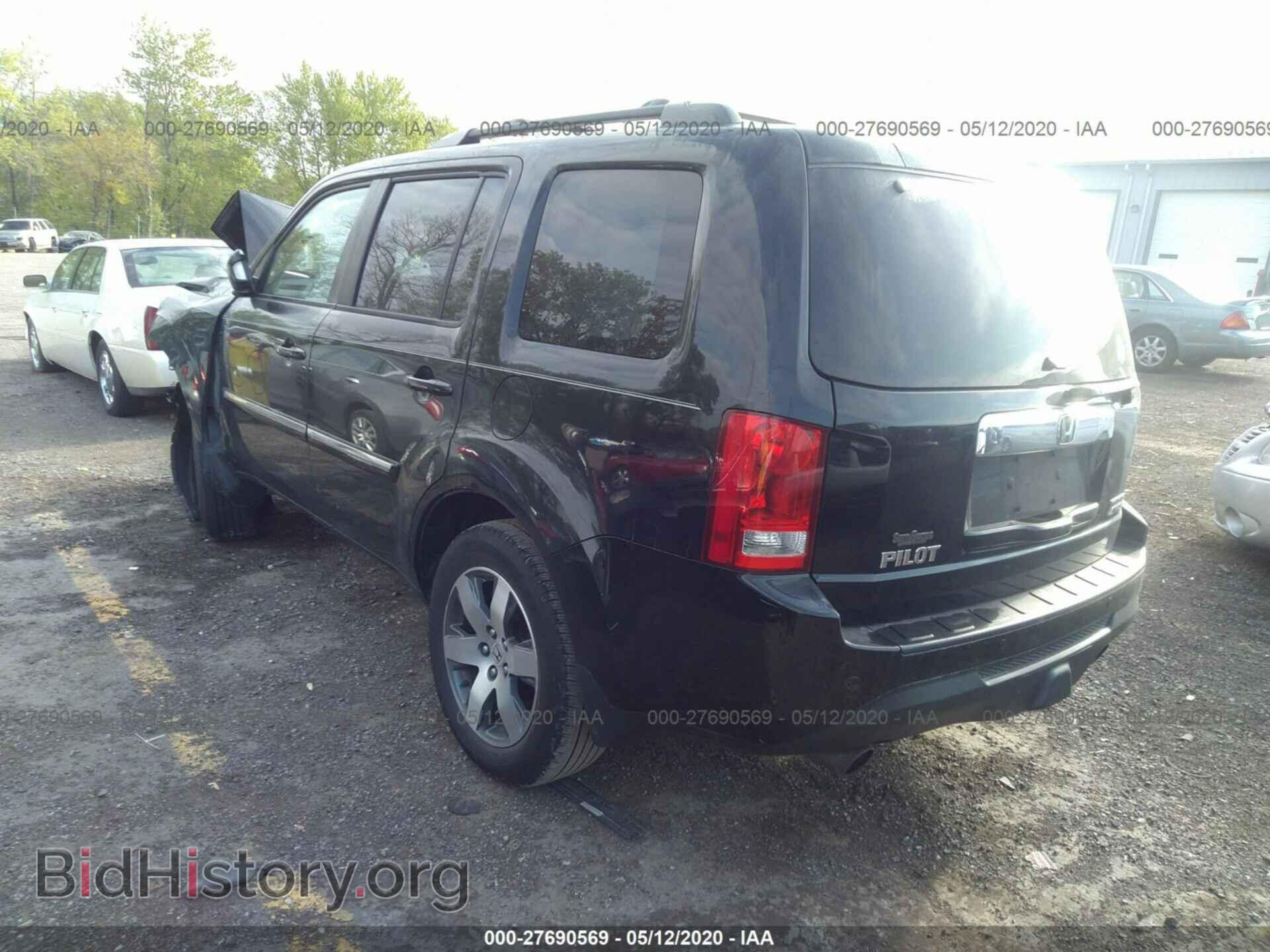 2013 HONDA PILOT - VIN: 5FNYF4H98DB052754 - Фото 3