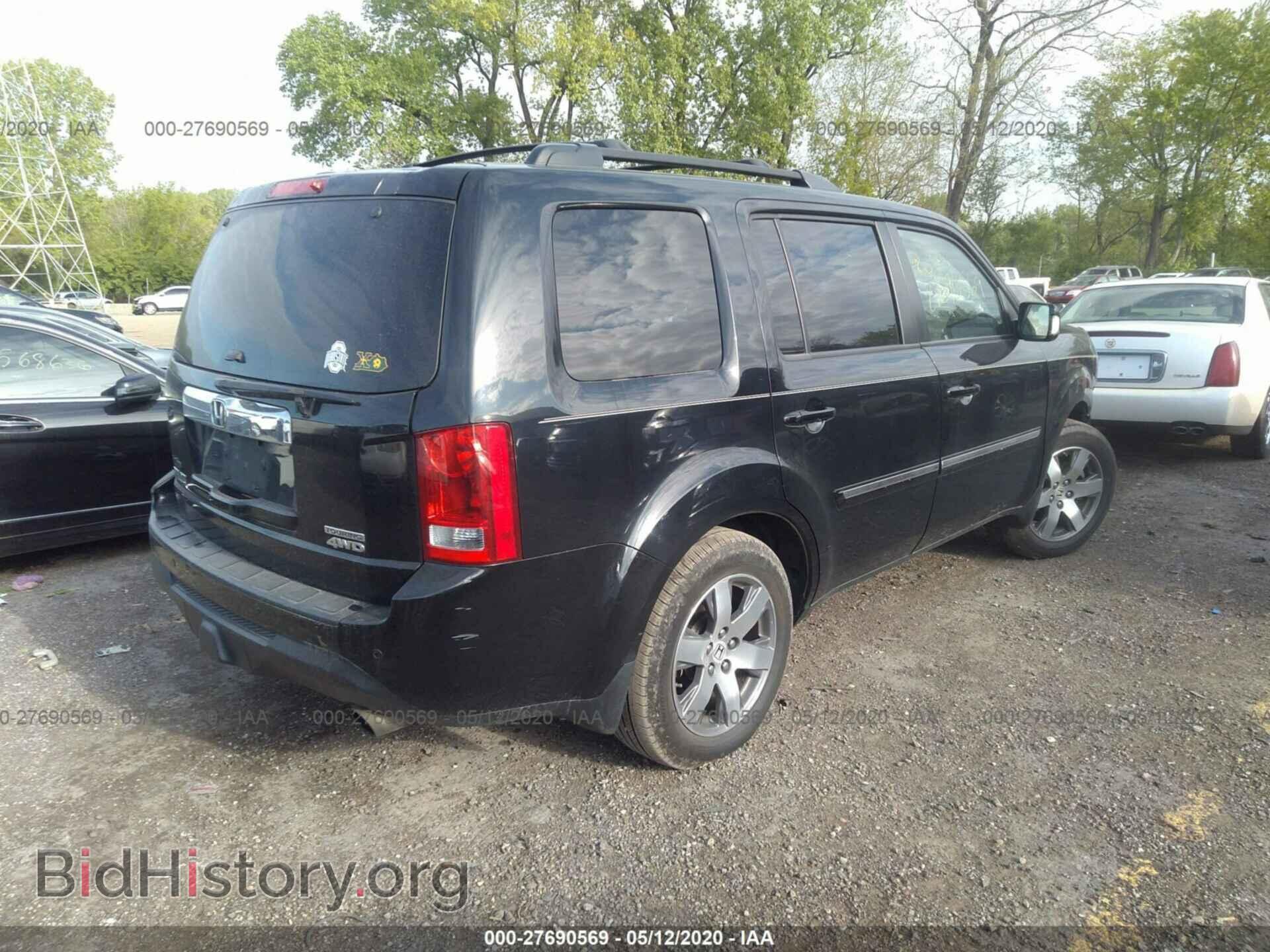 2013 HONDA PILOT - VIN: 5FNYF4H98DB052754 - Фото 4