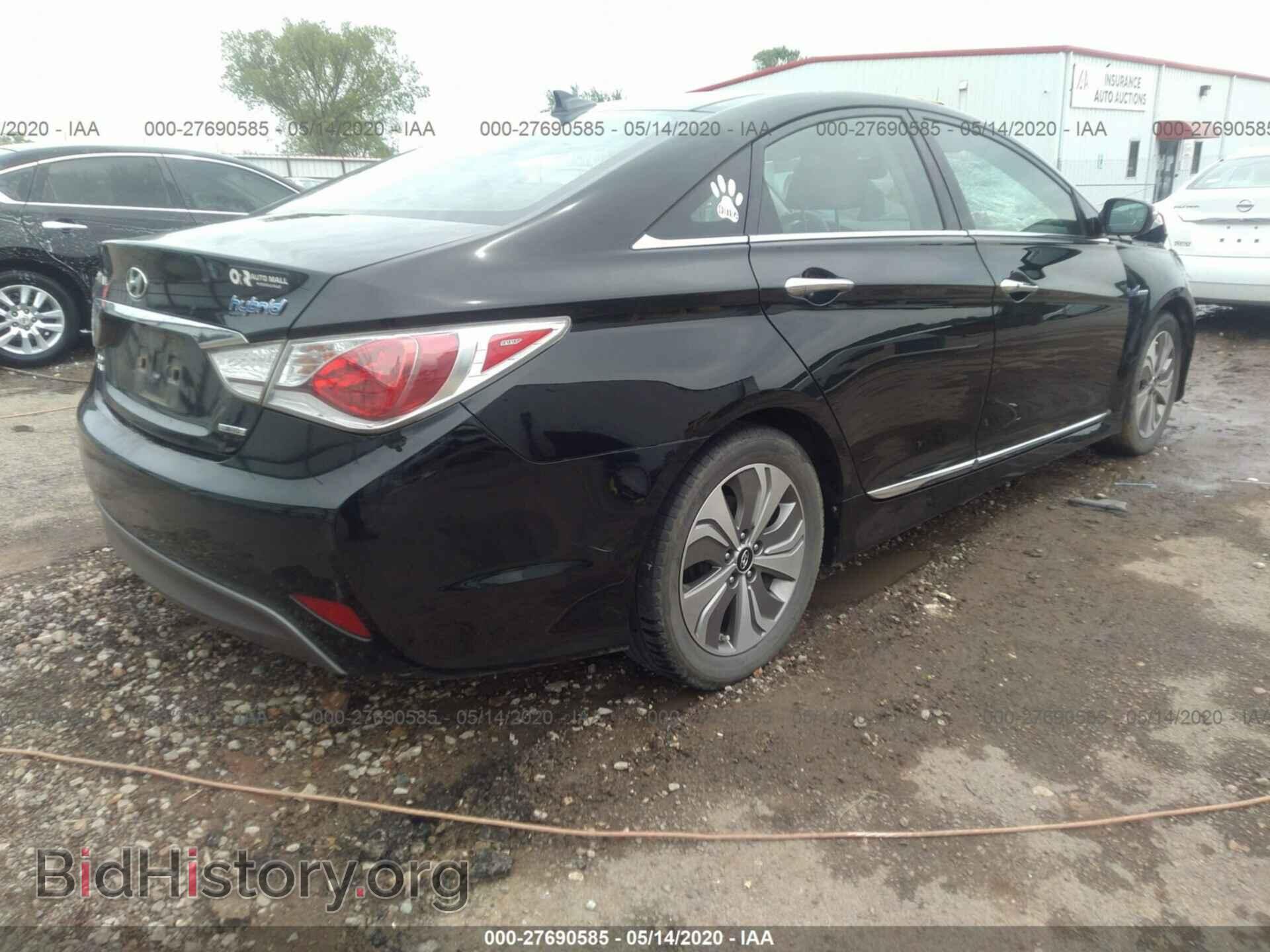 2014 HYUNDAI SONATA - VIN: KMHEC4A40EA110680 - Фото 4