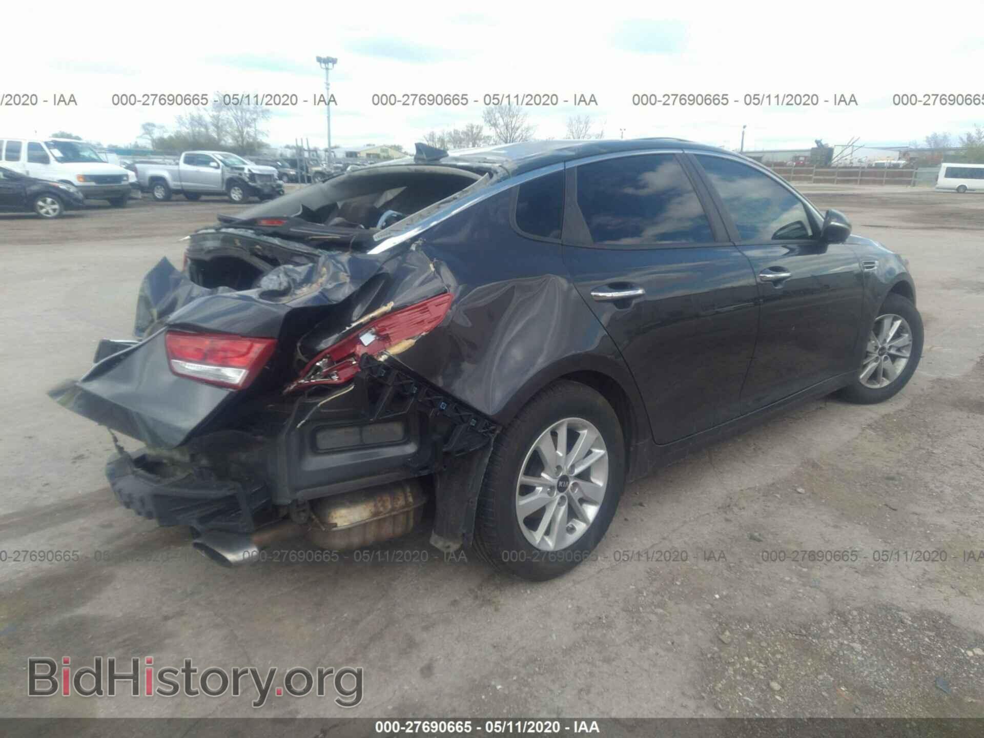 2016 KIA OPTIMA - VIN: KNAGT4L34G5107310 - Photo 4