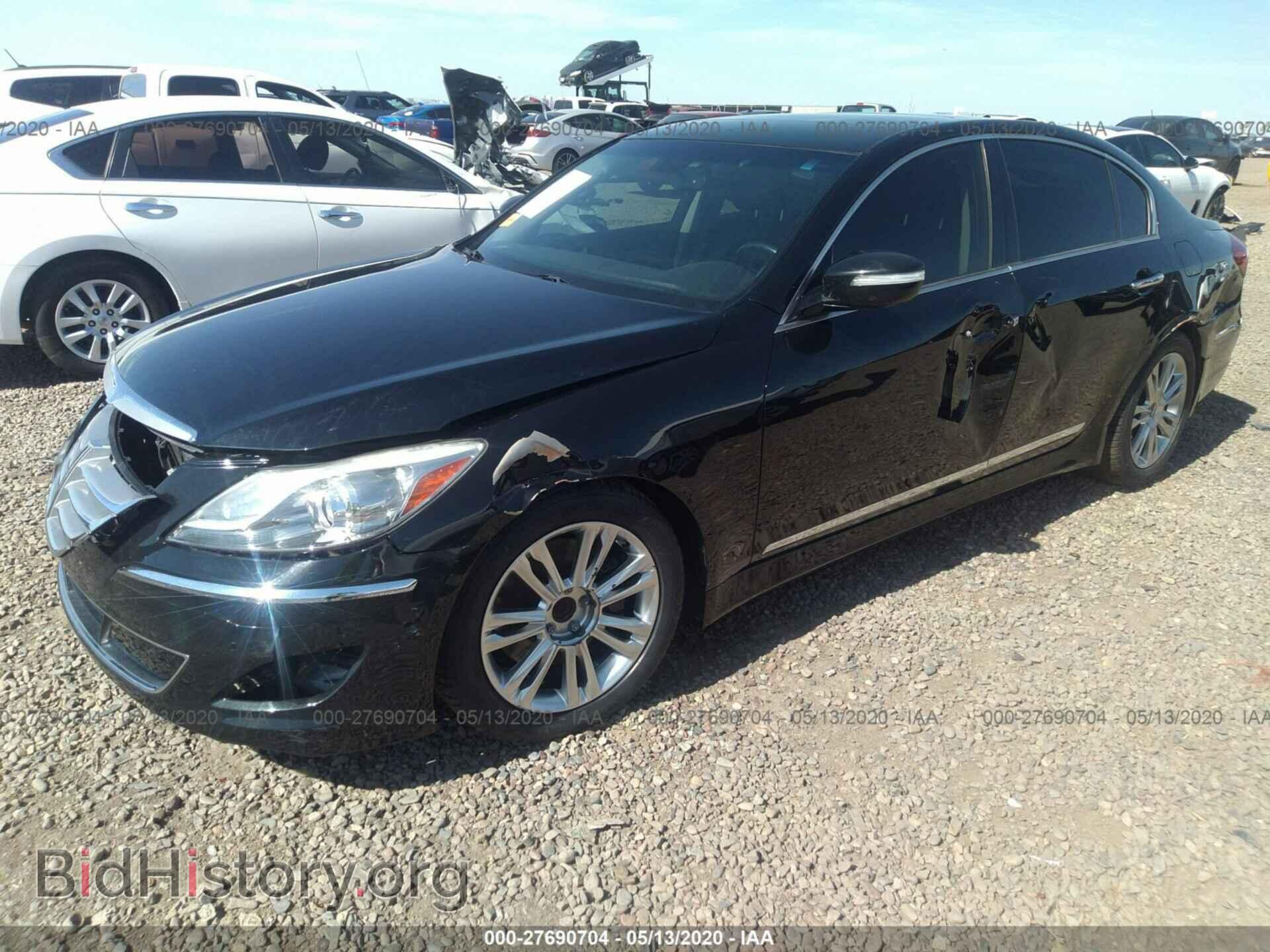 2012 HYUNDAI GENESIS - VIN: KMHGC4DF3CU173659 - Фото 2