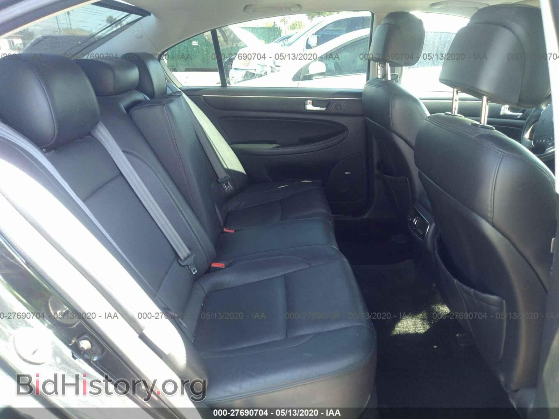 2012 HYUNDAI GENESIS - VIN: KMHGC4DF3CU173659 - Фото 8