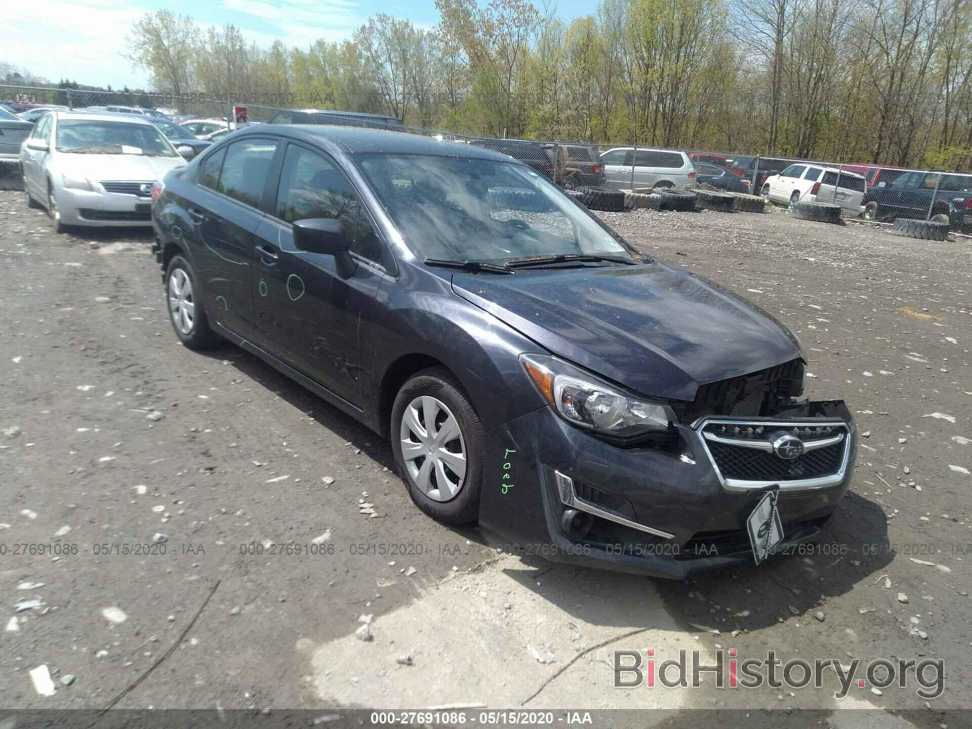 Фотография JF1GJAA62FH009934 - SUBARU IMPREZA SEDAN 2015