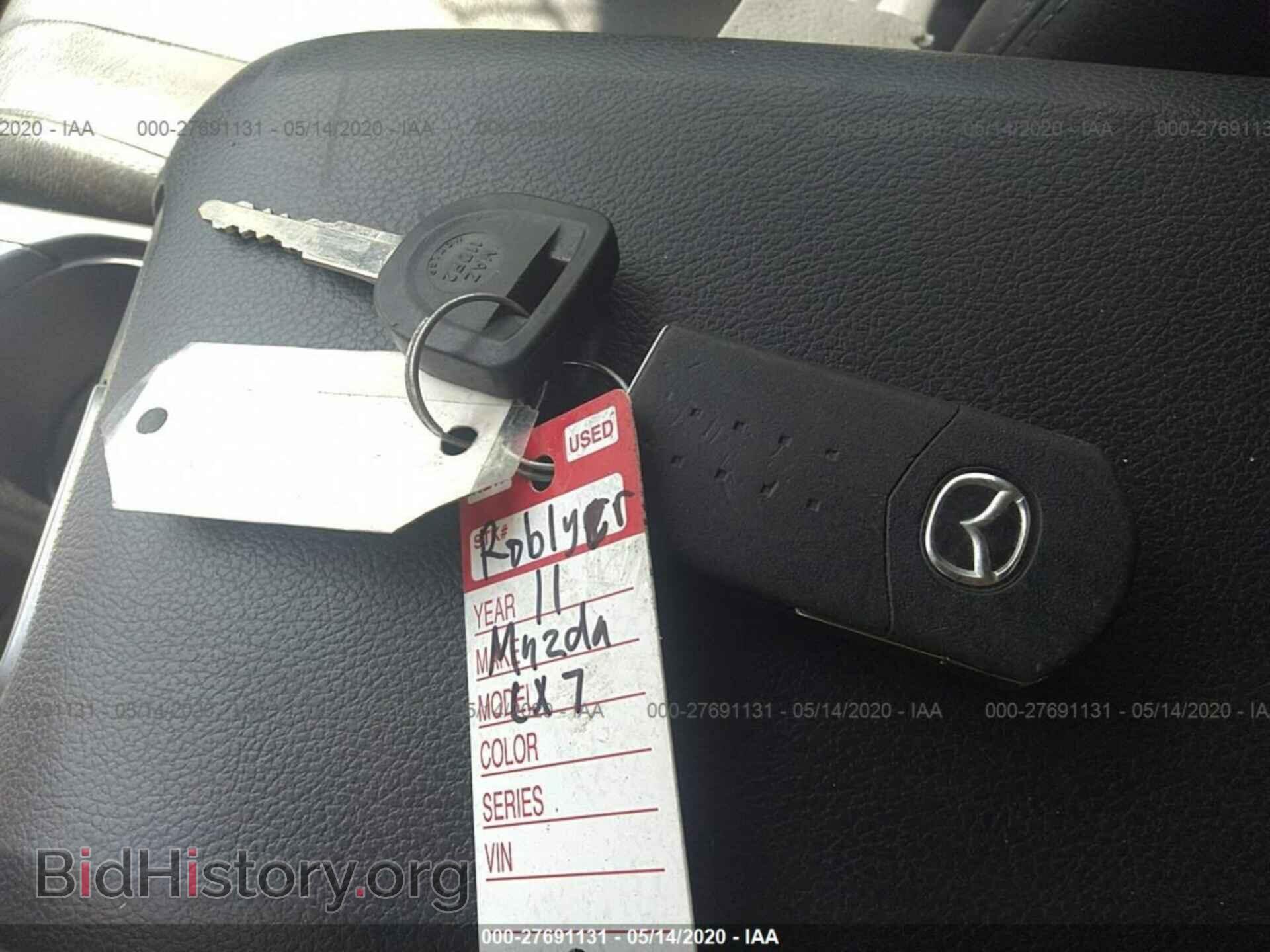 2011 MAZDA CX-7 - VIN: JM3ER2A51B0363242 - Фото 10