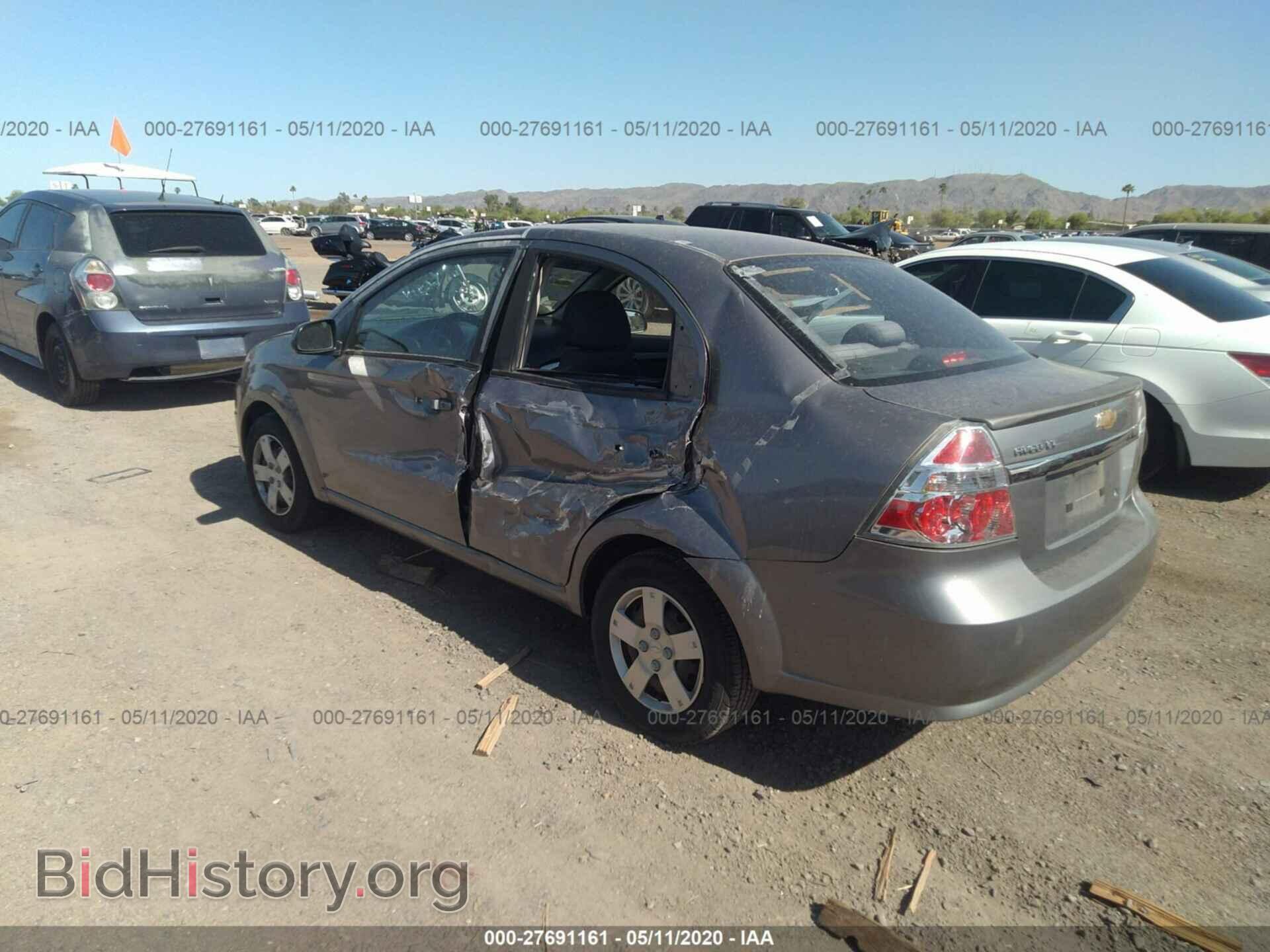 2011 CHEVROLET AVEO - VIN: KL1TD5DE7BB222280 - Фото 3