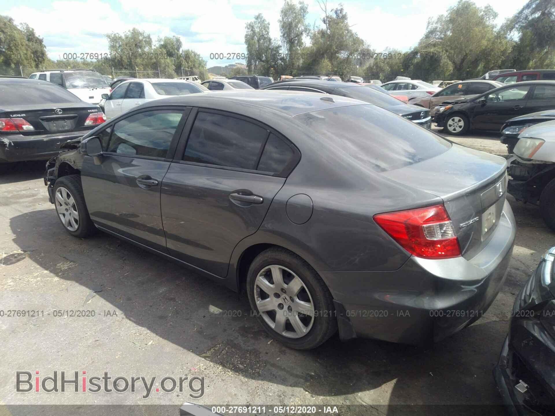 2012 HONDA CIVIC - VIN: 19XFB2F90CE347202 - Photo 3