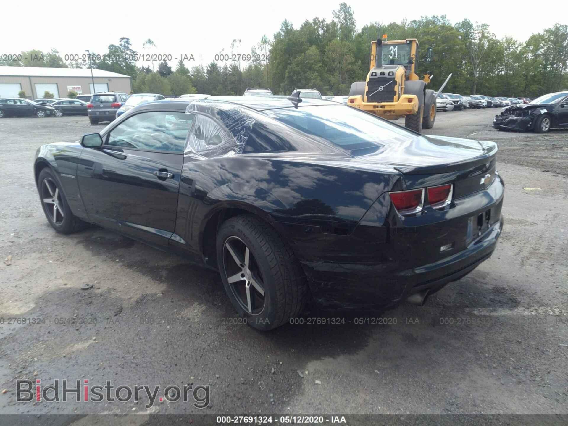 2012 CHEVROLET CAMARO - VIN: 2G1FA1E39C9178847 - Фото 3