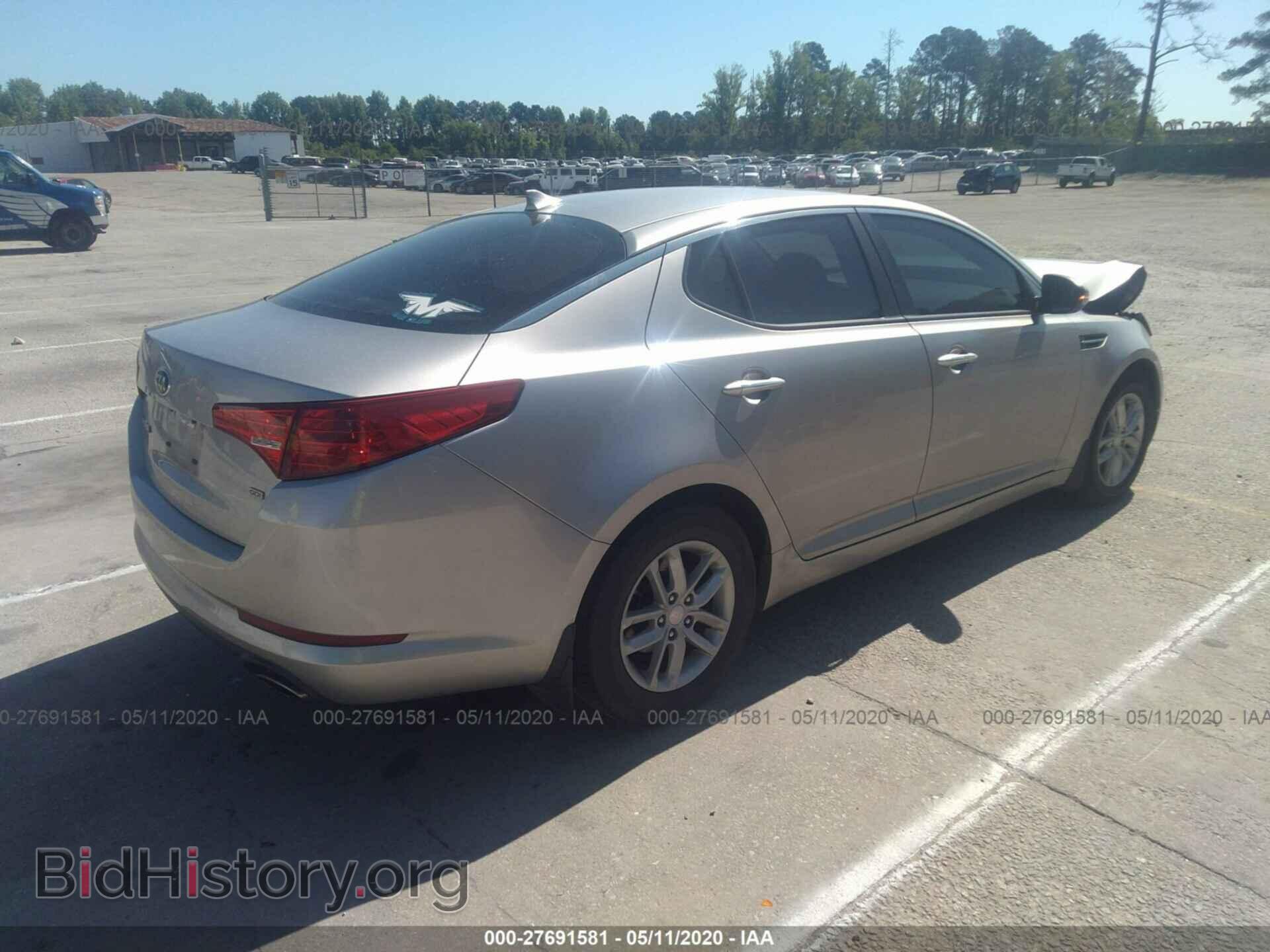 2013 KIA OPTIMA - VIN: KNAGM4A73D5400159 - Фото 4